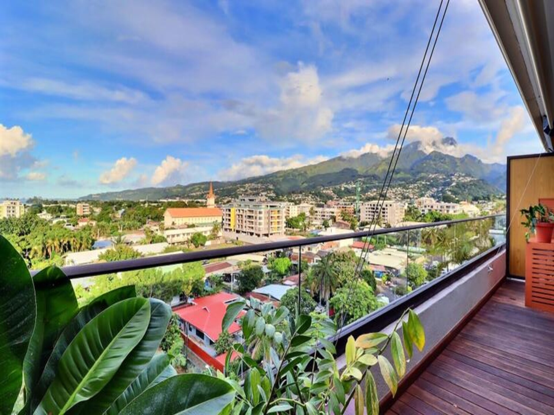 Mahana Suite: Panoramisch appartement met zee- en bergzicht in Papeete - foto 15