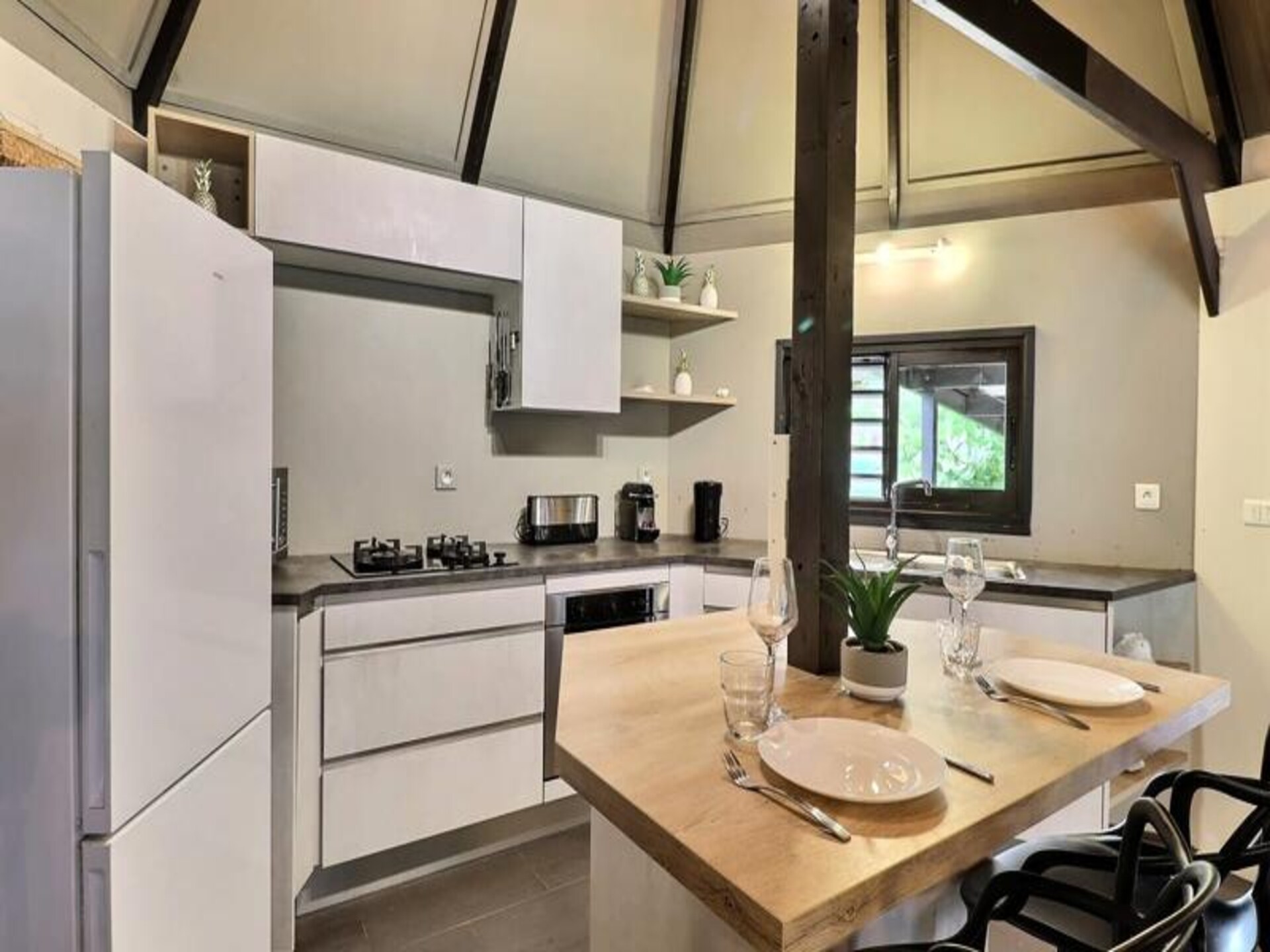 Strandhuis Fare Vainina aan de lagune van Moorea – 120 m² voor 6 personen - foto 11