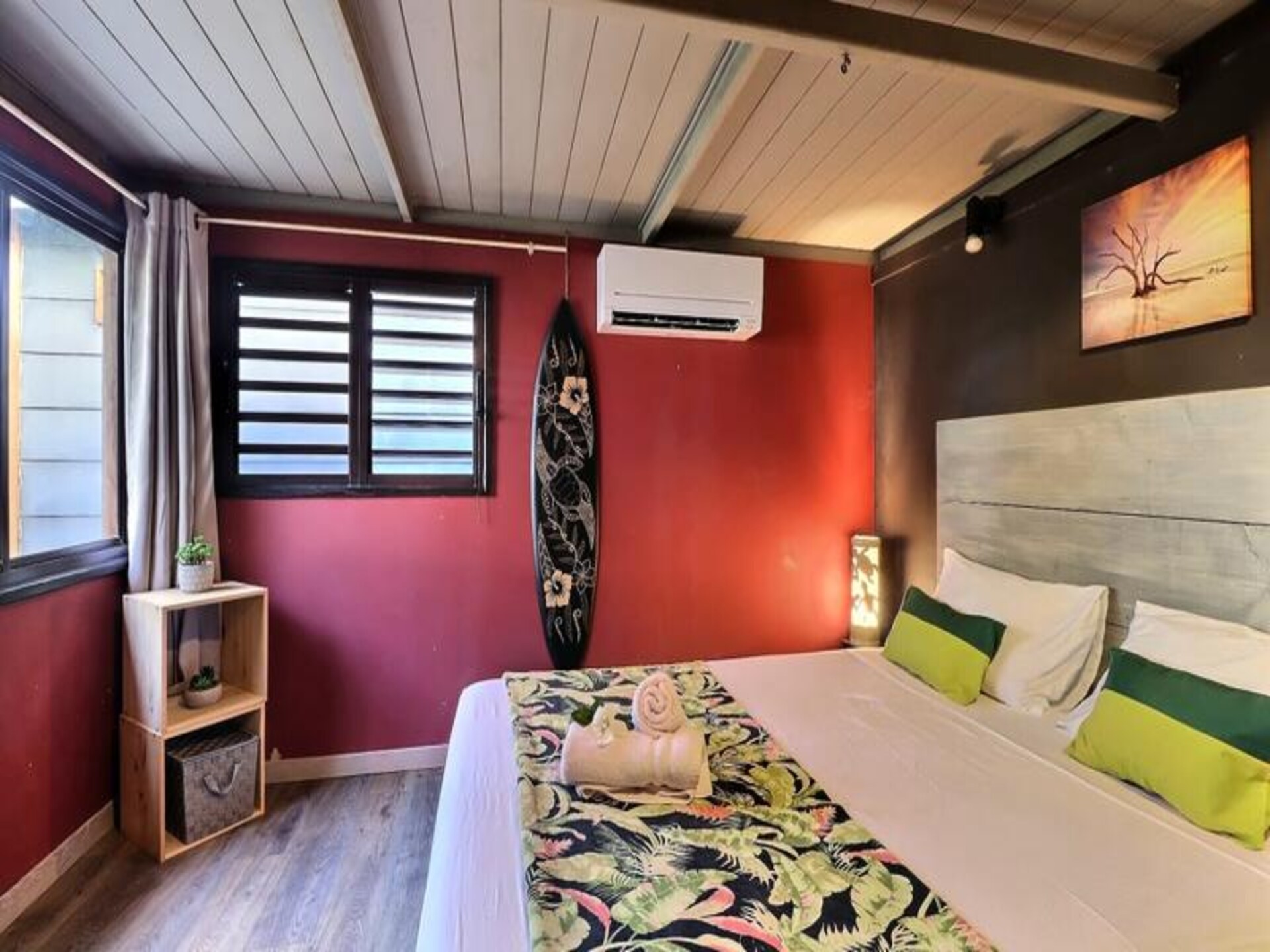 Strandhuis Fare Vainina aan de lagune van Moorea – 120 m² voor 6 personen - foto 13