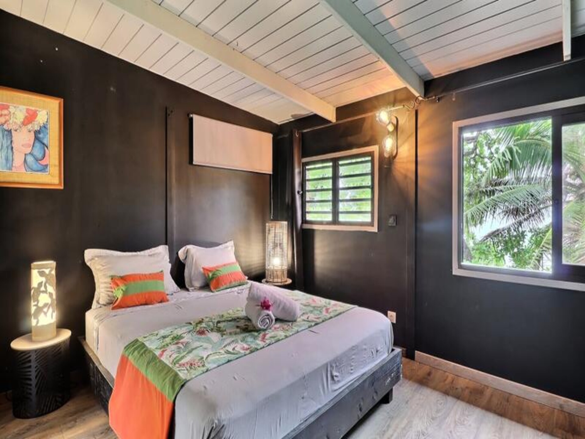 Strandhuis Fare Vainina aan de lagune van Moorea – 120 m² voor 6 personen - foto 16
