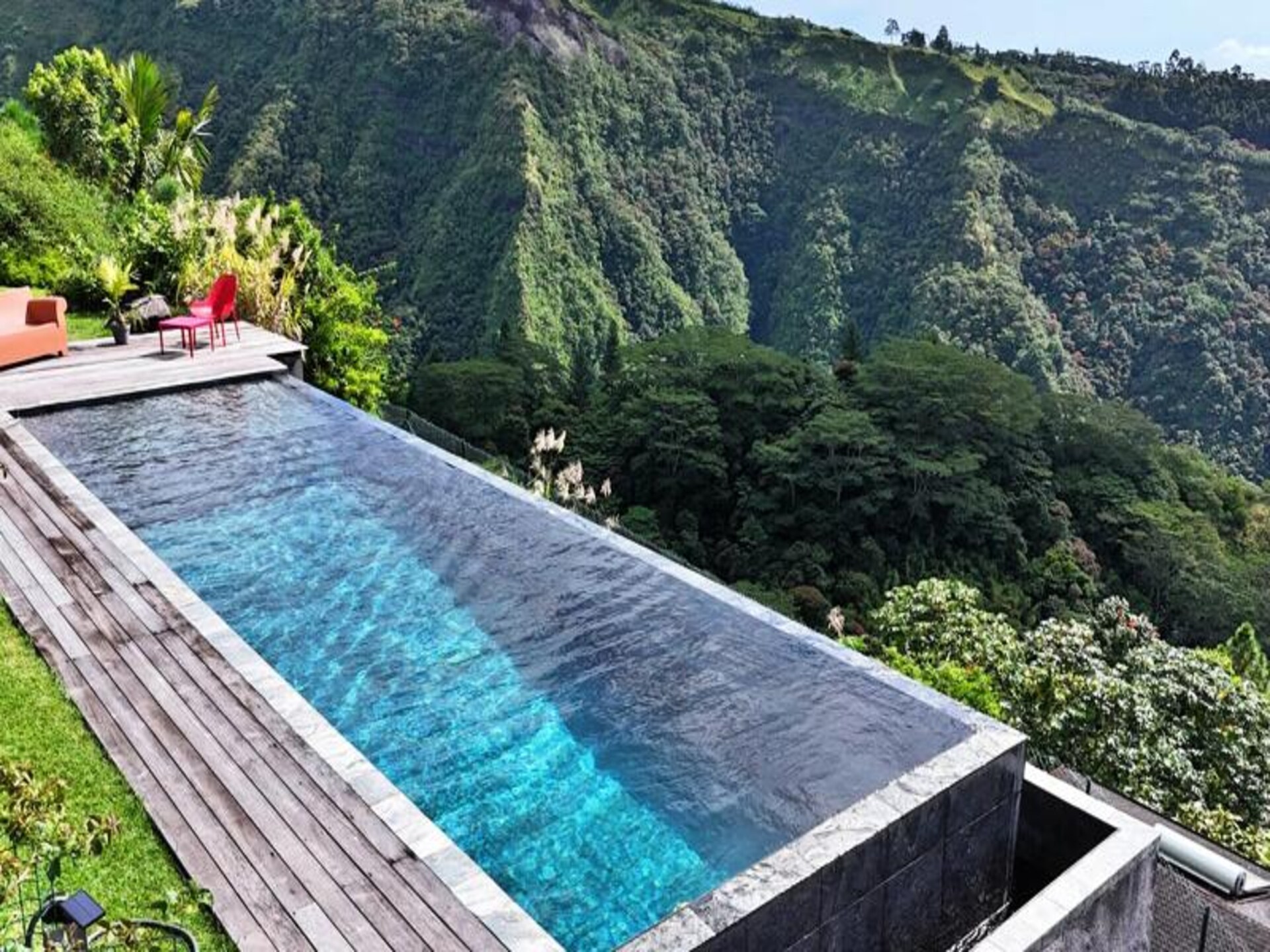 Panoramisch appartement met infinitypool en zeezicht op Papeete - foto 12