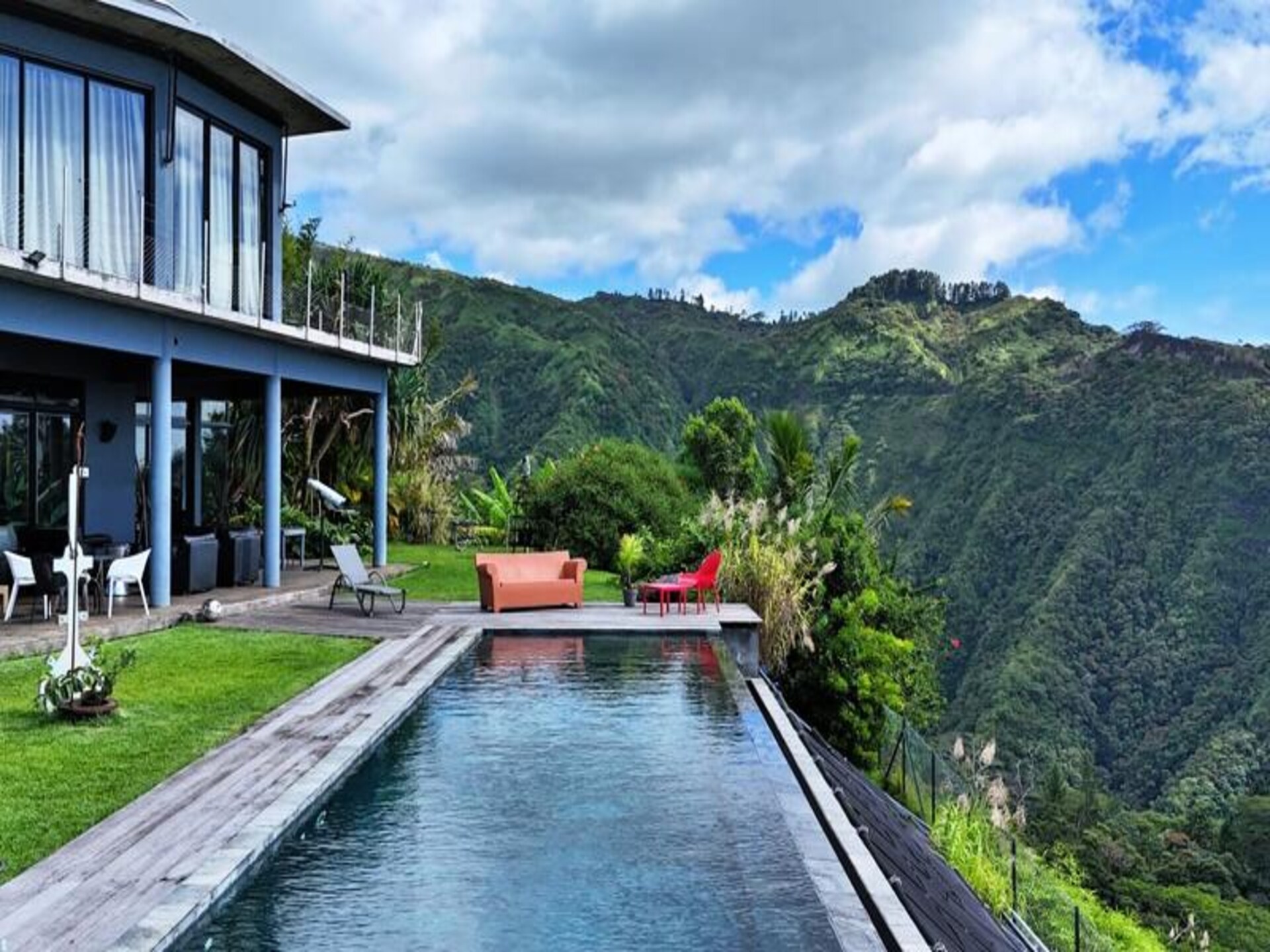 Panoramisch appartement met infinitypool en zeezicht op Papeete - foto 14