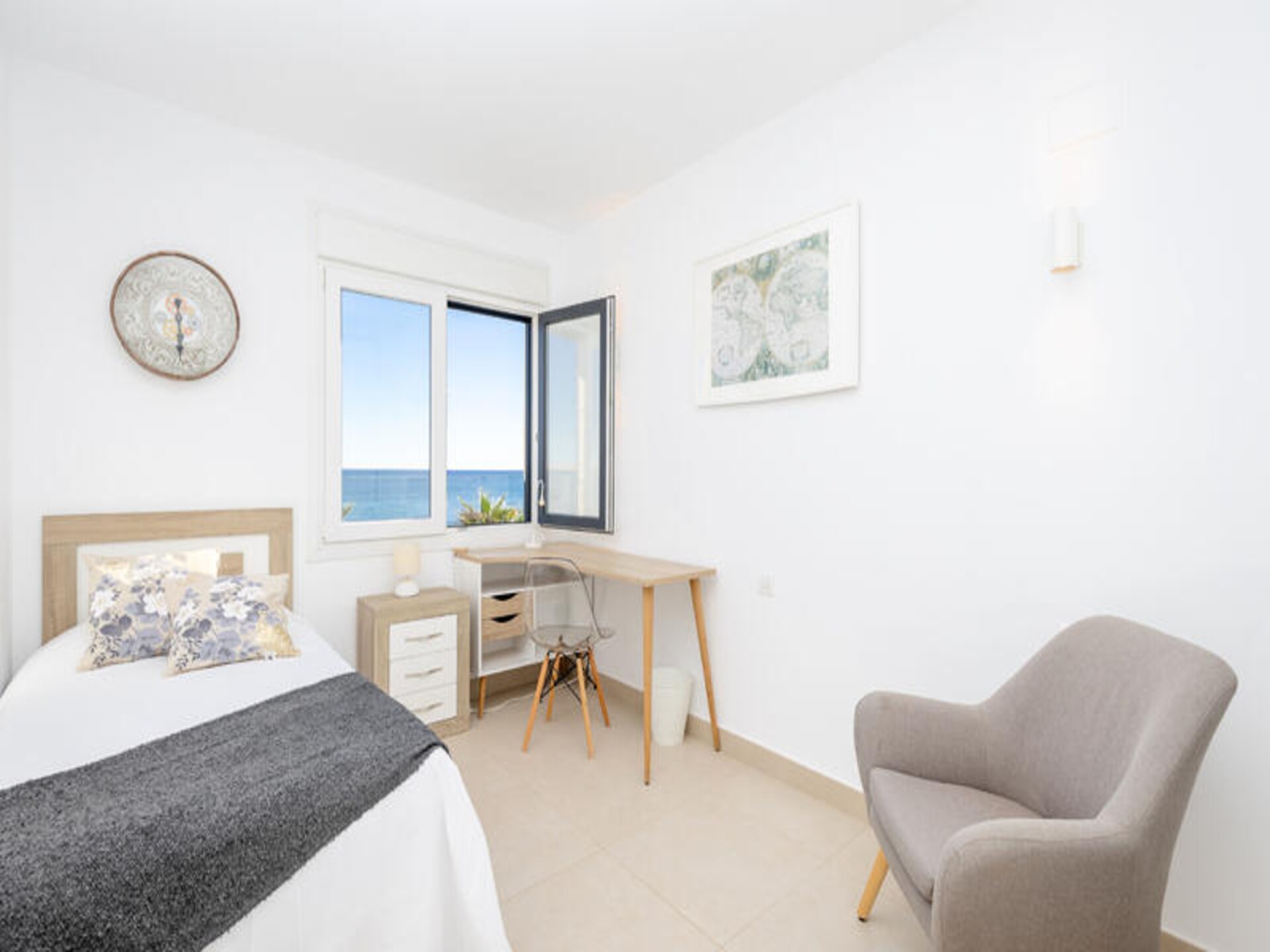 Strandappartement met zeezicht en gemeenschappelijk zwembad in Punta Prima - foto 13
