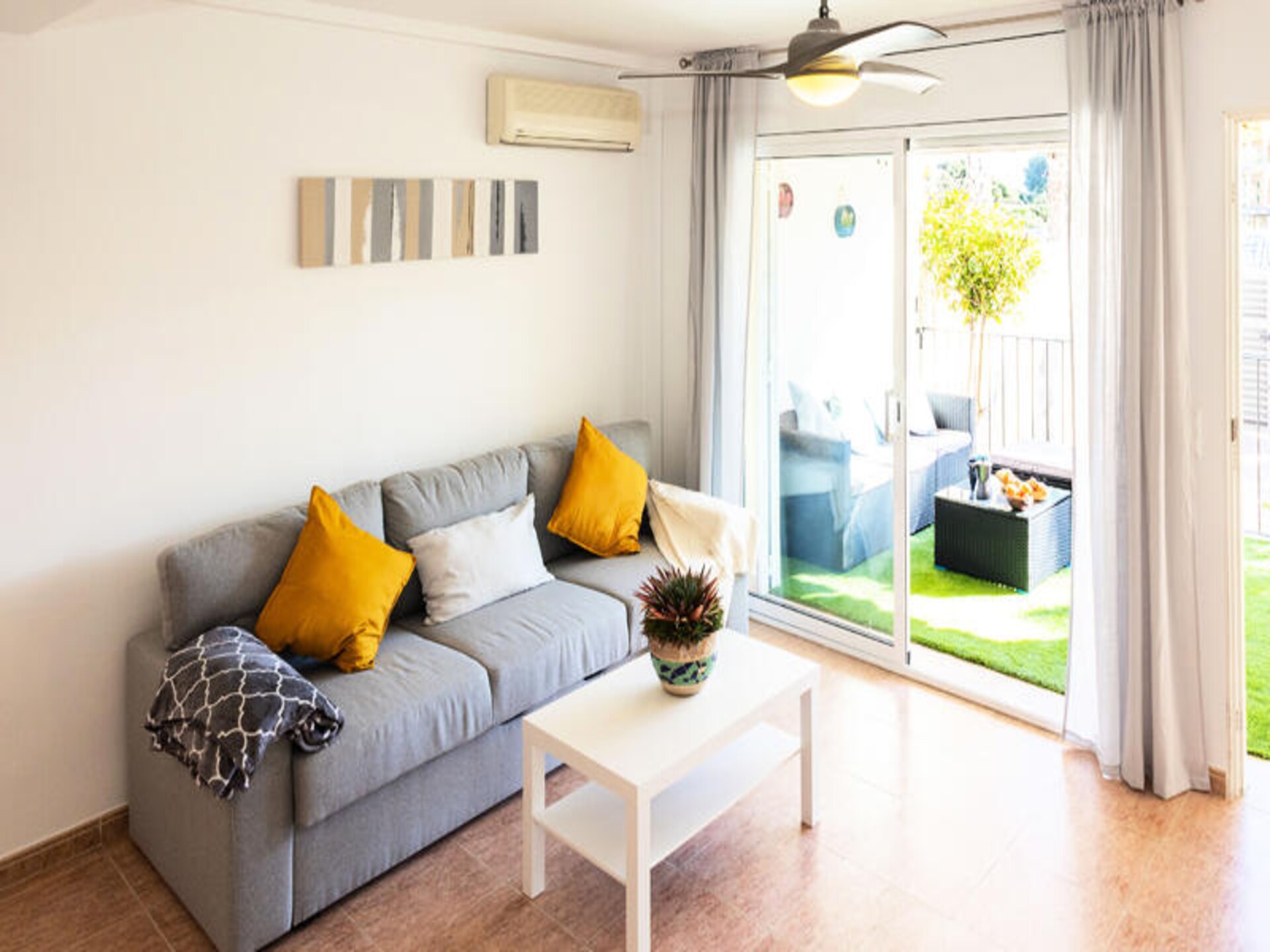 Zonnig appartement met 3 terrassen, zwembad en op 10 minuten van het strand in Creixell - foto 8