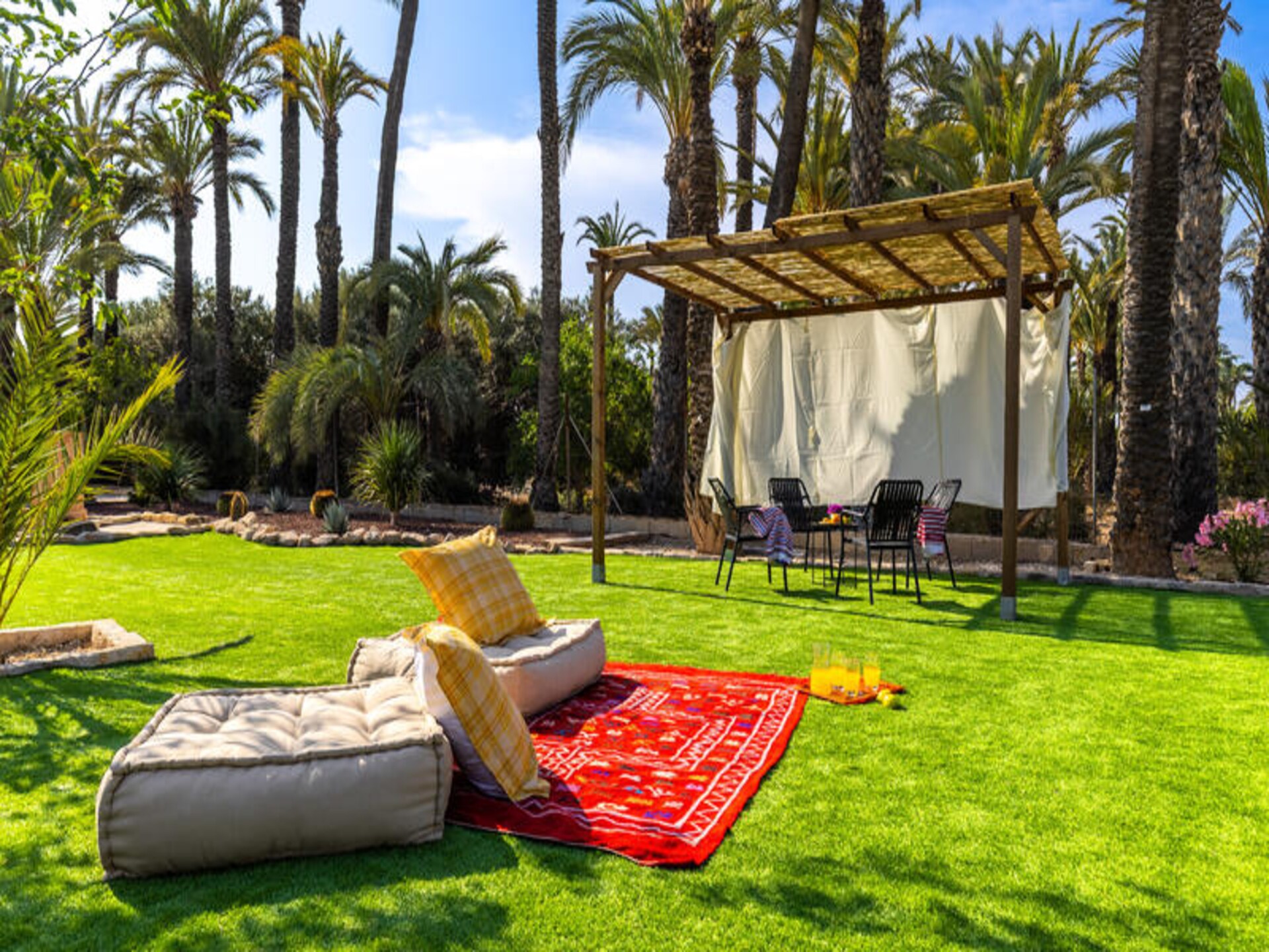 Authentiek landhuis bij Elche met privézwembad en palmentuin - foto 19