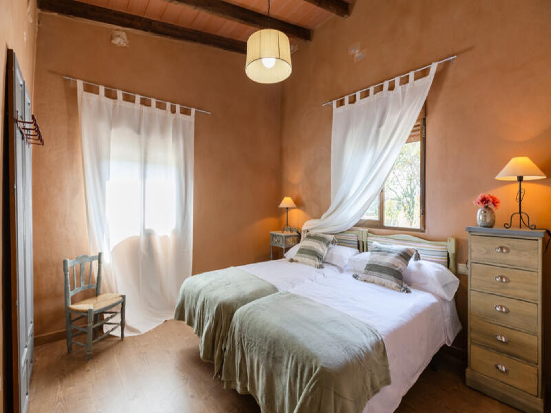 Authentiek landhuis bij Elche met privézwembad en palmentuin - foto 47