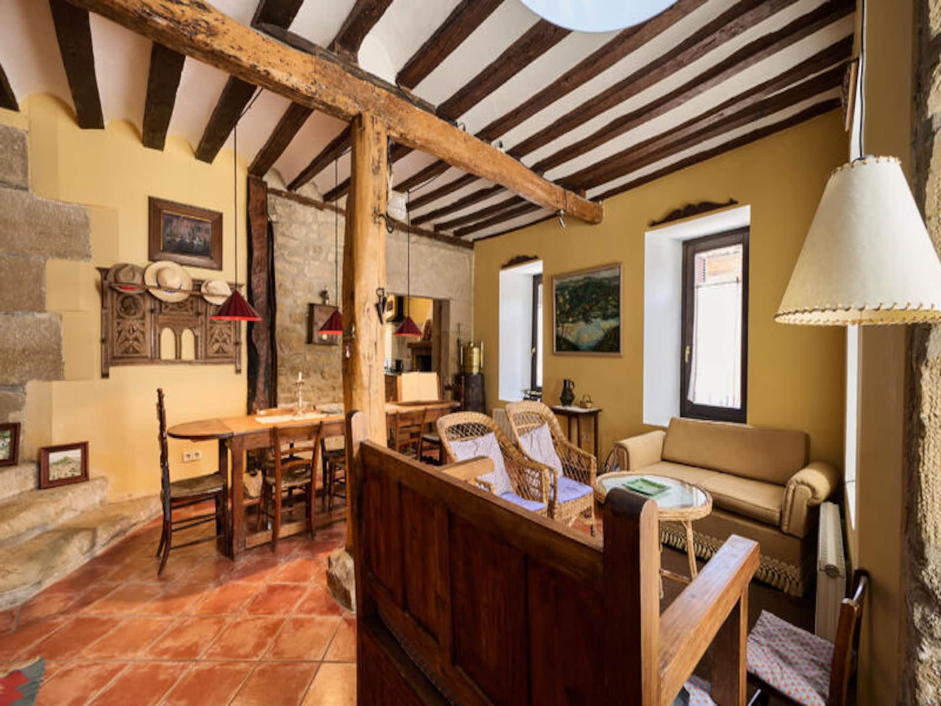 Authentiek 18e-eeuws huis met terras en uitzicht in Villabuena de Álava - foto 19
