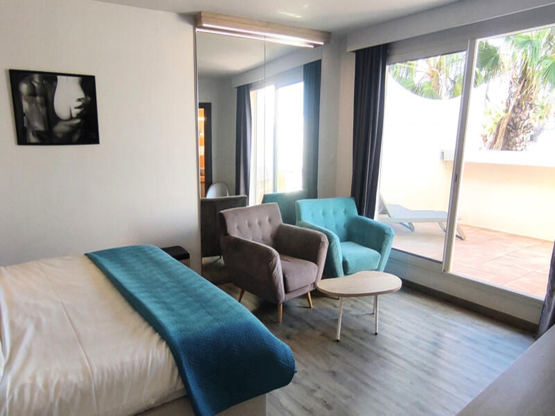 Romantische studio met zeezicht en privéterras in Agde, Zuid-Frankrijk - foto 6