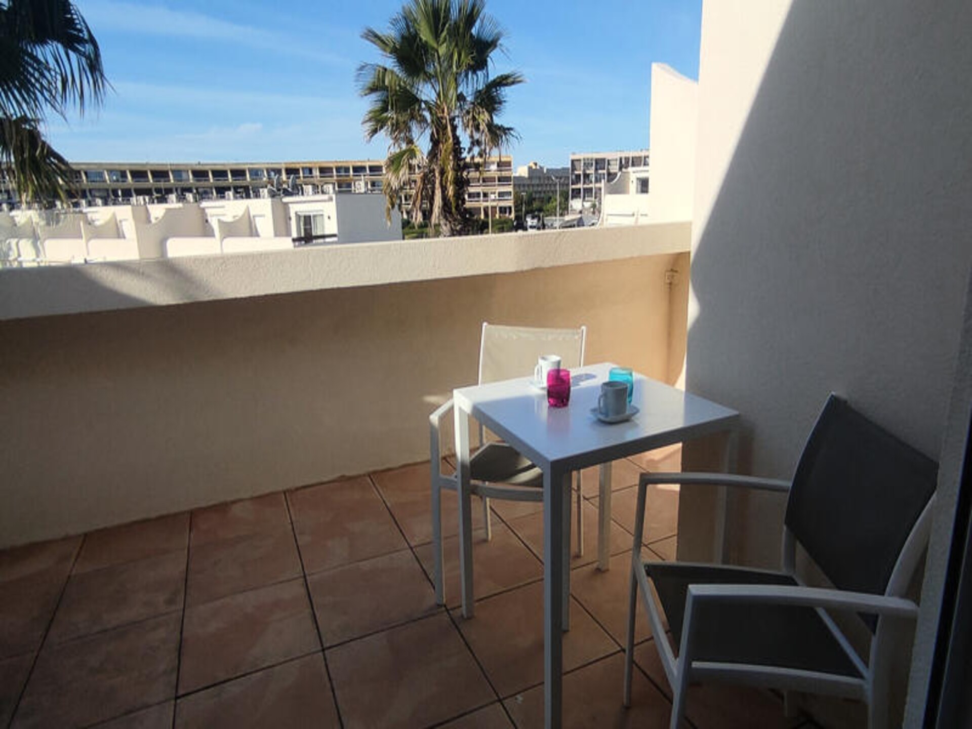 Romantische studio met zeezicht en privéterras in Agde, Zuid-Frankrijk - foto 8