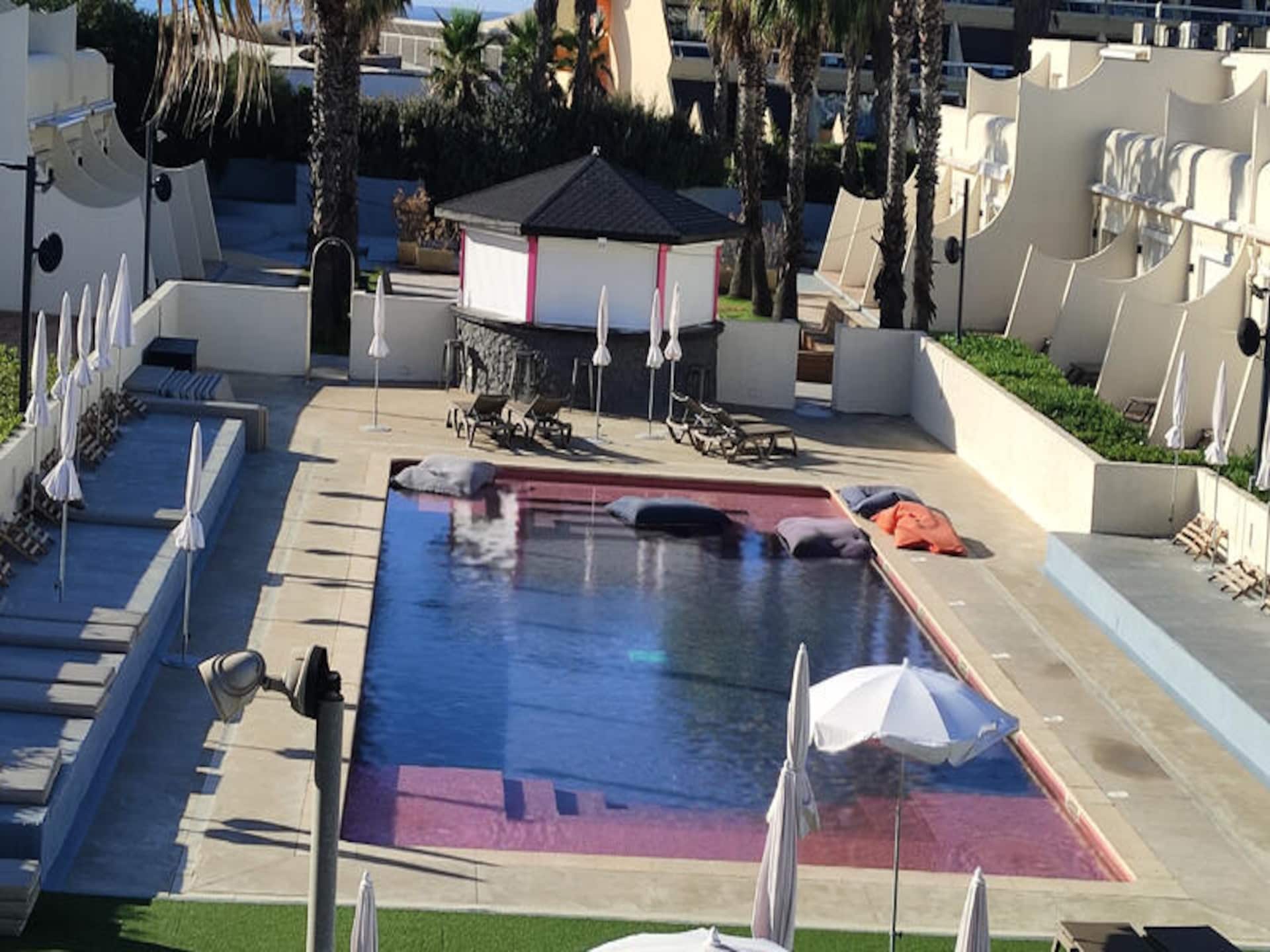 Romantische studio met zeezicht en privéterras in Agde, Zuid-Frankrijk - foto 11