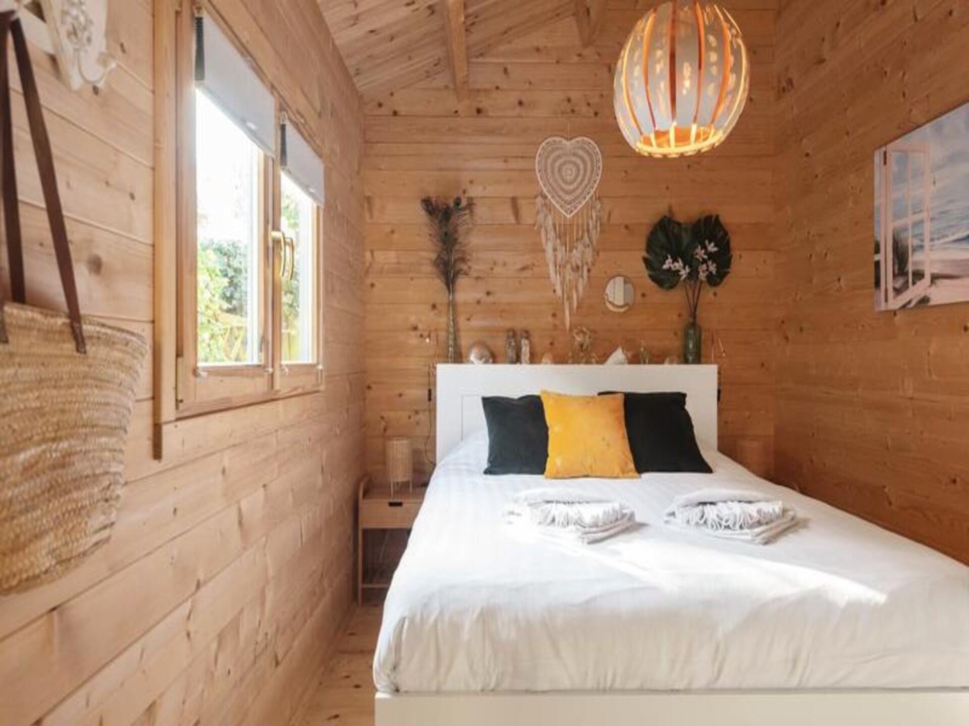 Sfeervolle houten lodge in Zandvoort, 250m van het strand - foto 23