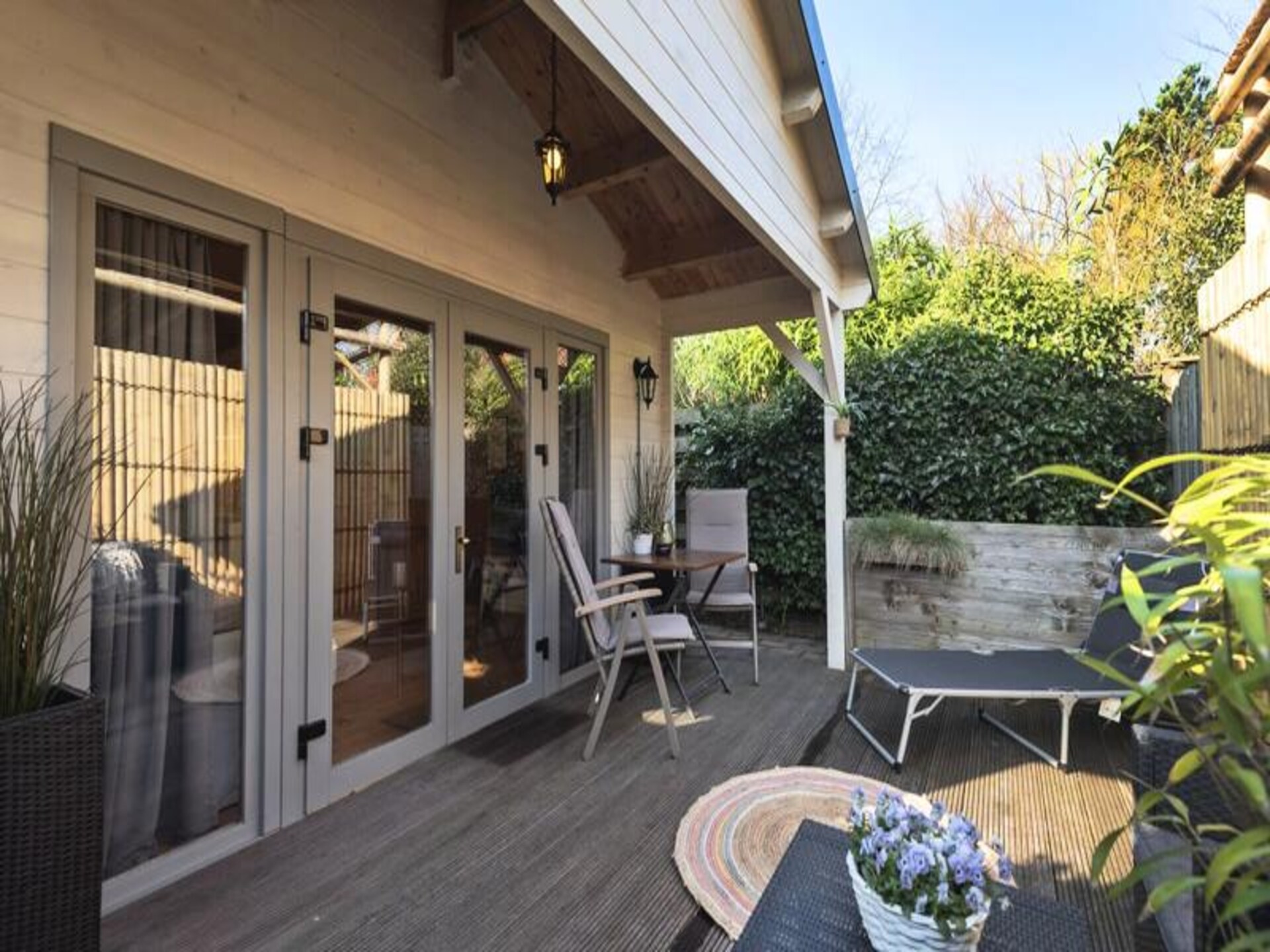 Sfeervolle houten lodge in Zandvoort, 250m van het strand - foto 30