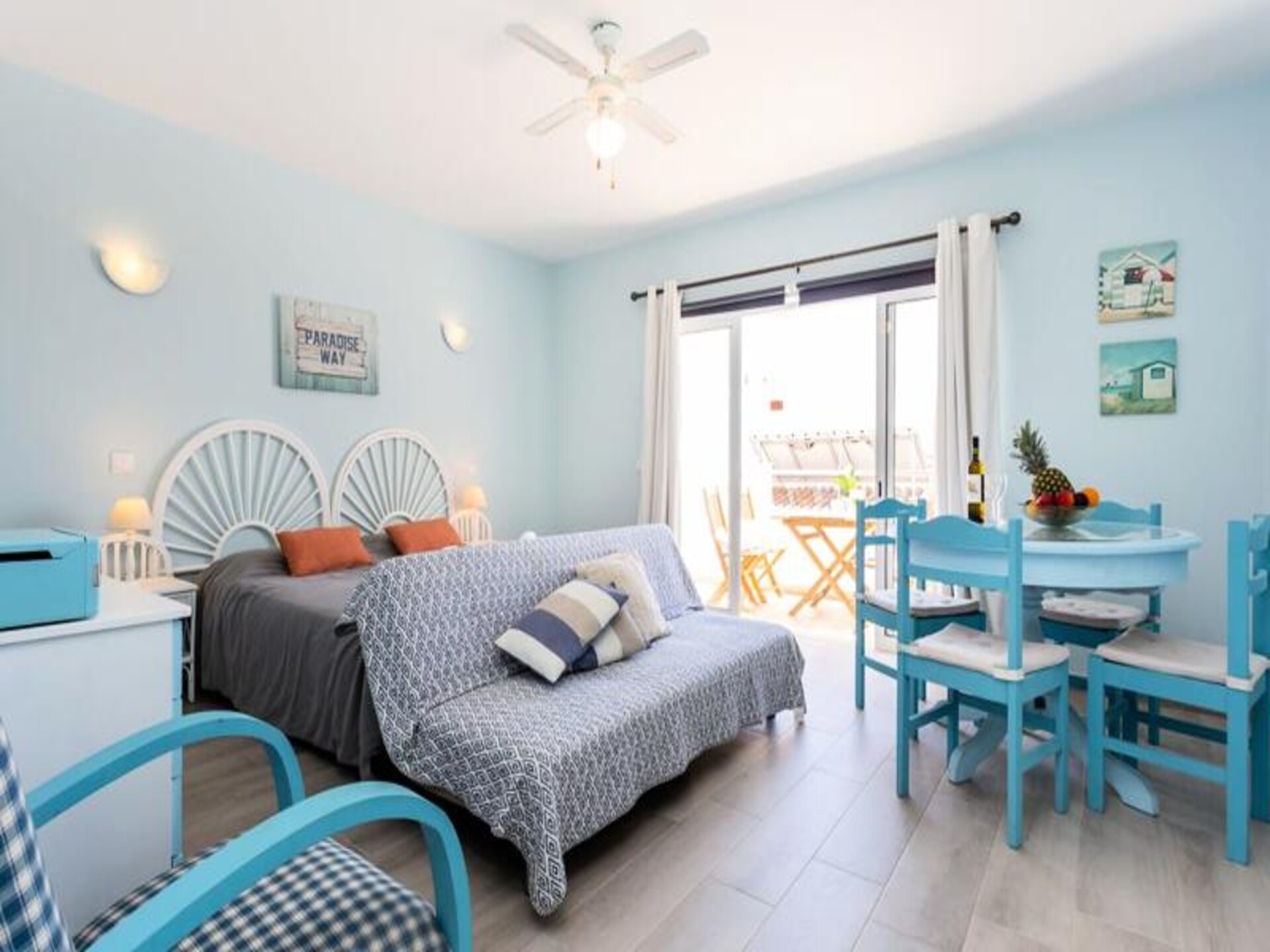 Licht appartement in Luz met dakterras en zeezicht op 2 minuten van het strand - foto 3