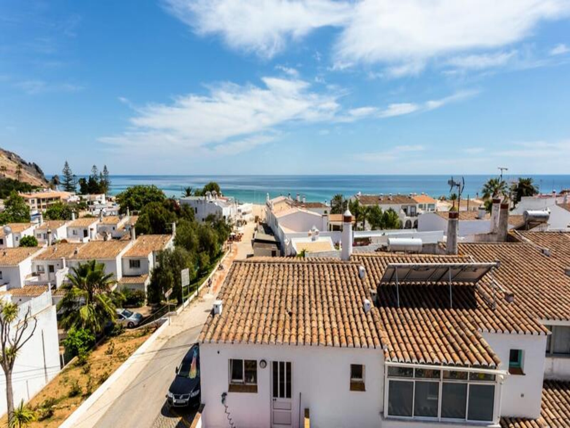 Licht appartement in Luz met dakterras en zeezicht op 2 minuten van het strand - foto 8