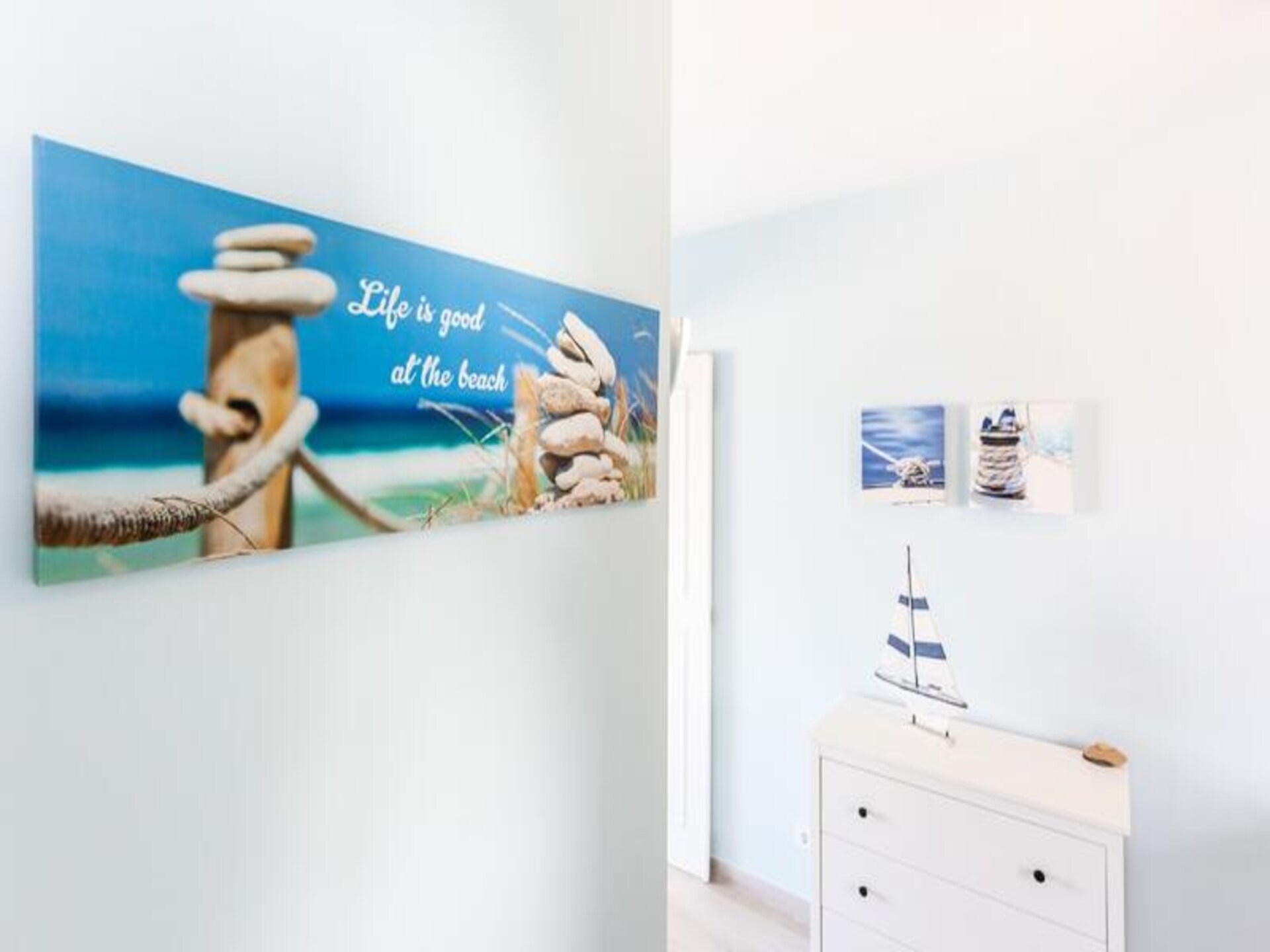 Licht appartement in Luz met dakterras en zeezicht op 2 minuten van het strand - foto 23