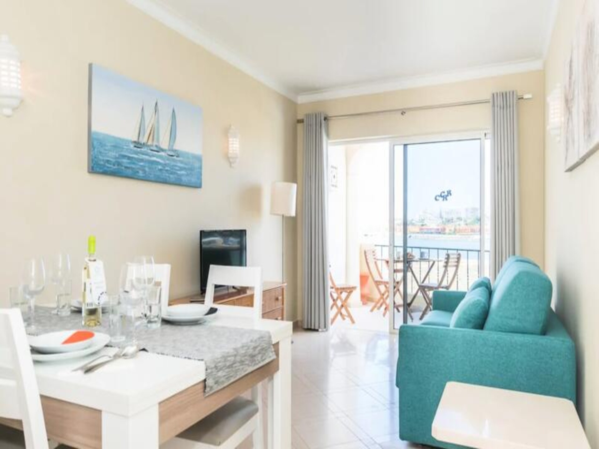 Appartement met zeezicht, zwembad en strand op loopafstand in Ferragudo - foto 3