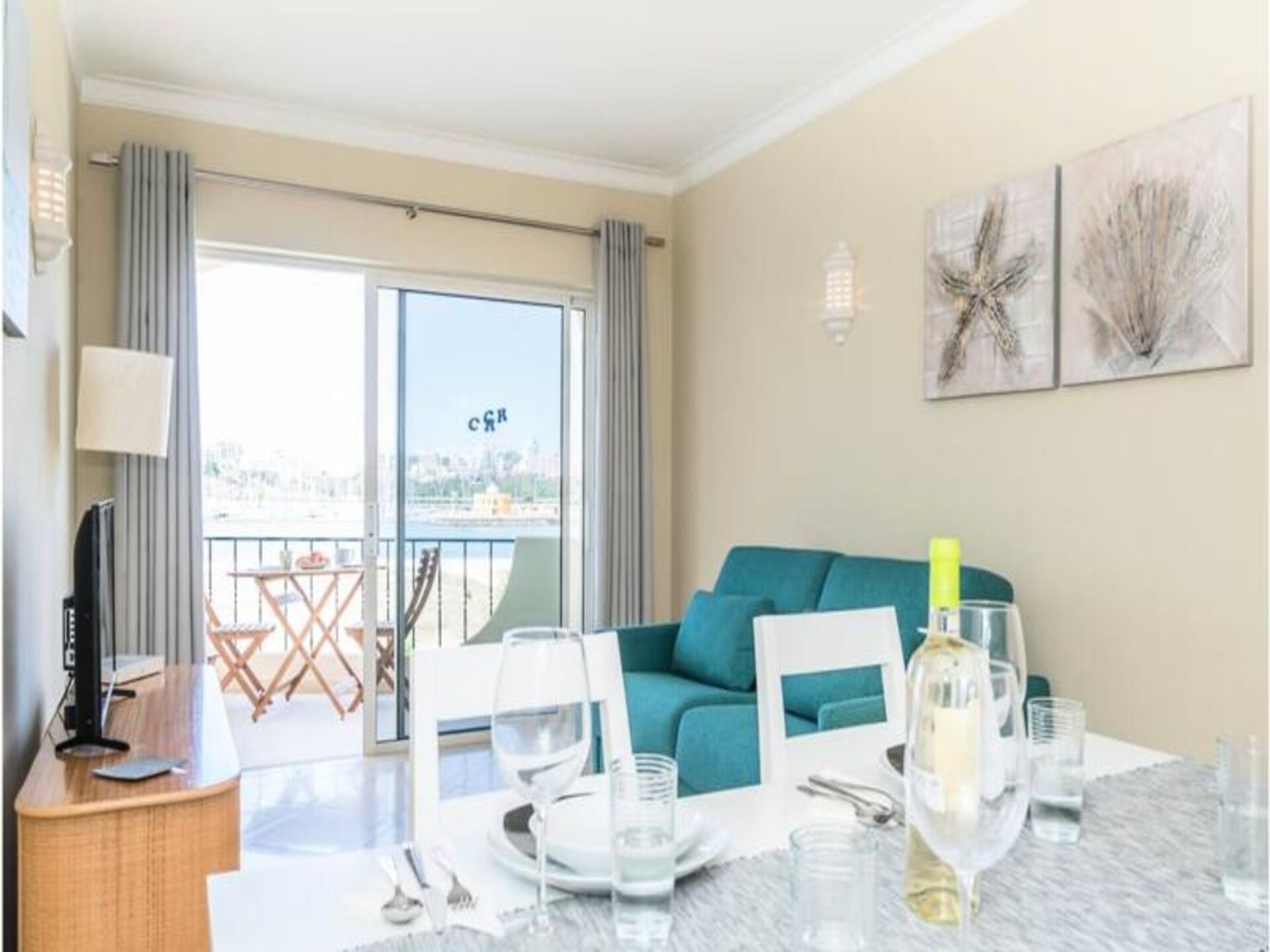 Appartement met zeezicht, zwembad en strand op loopafstand in Ferragudo - foto 7