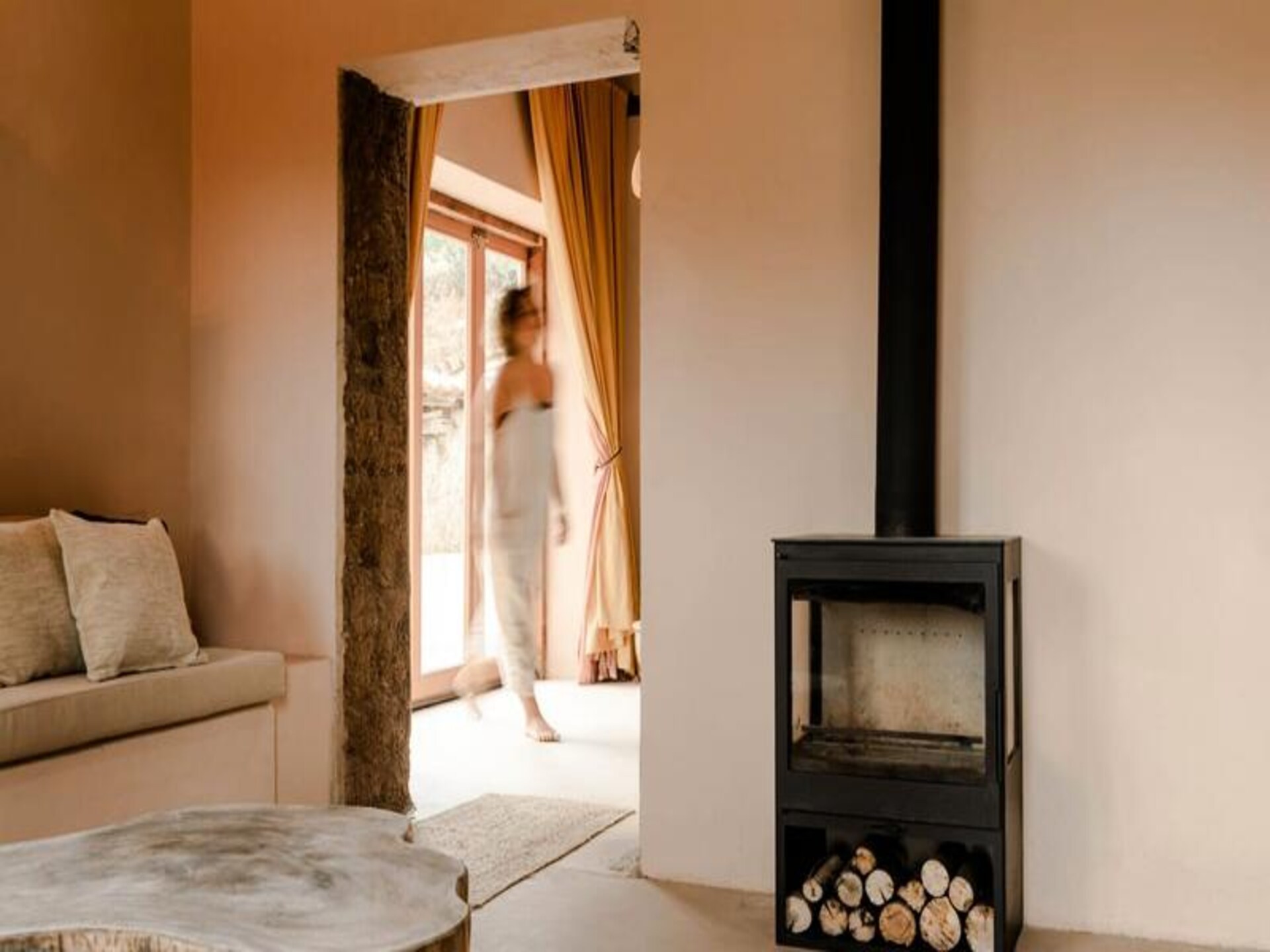 Ziggurat Suite: Romantisch eco-verblijf met sauna & uitzicht bij Aljezur - foto 10