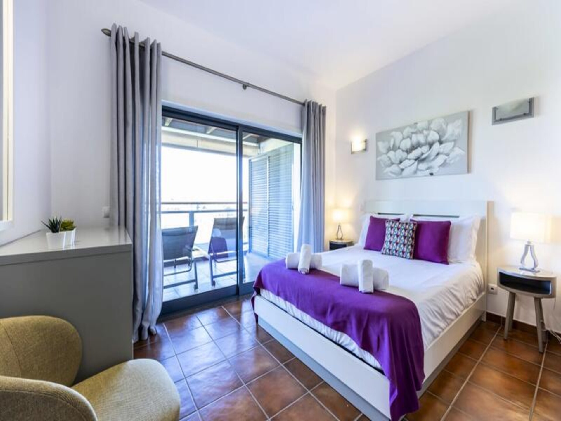 Licht appartement met terras nabij Meia Praia in Lagos - foto 9