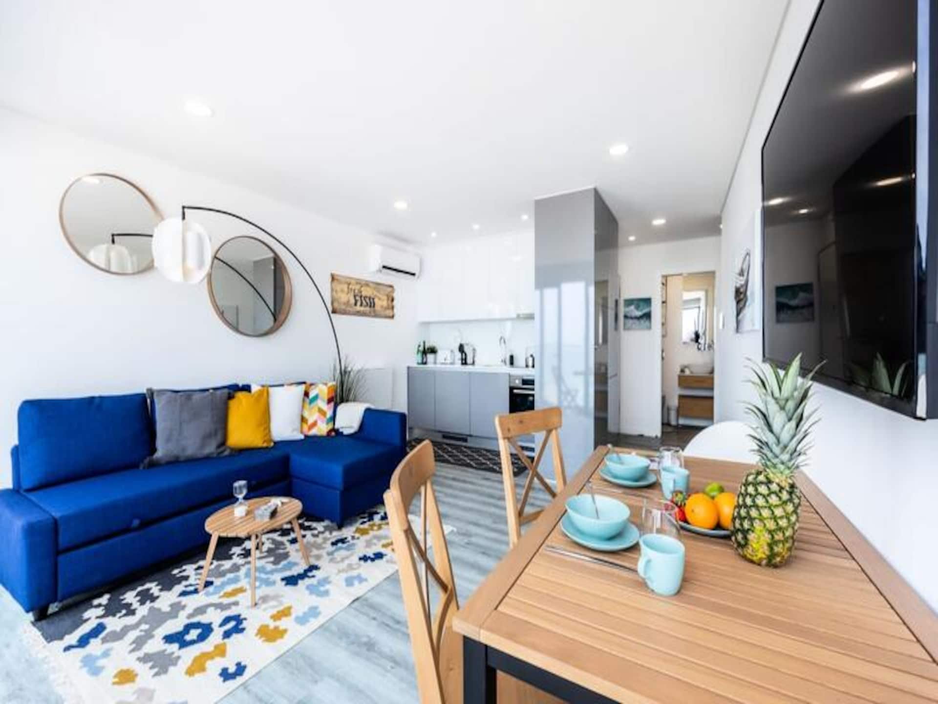 Frontline Seaview Apartment: Direct aan zee in Salema met panoramisch uitzicht - foto 15