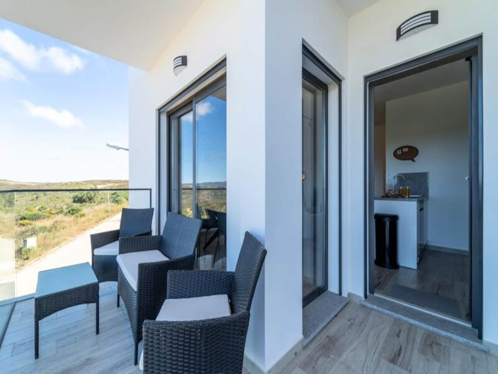 Ruim appartement Gaivota Espartal in Aljezur met rivieruitzicht - foto 9
