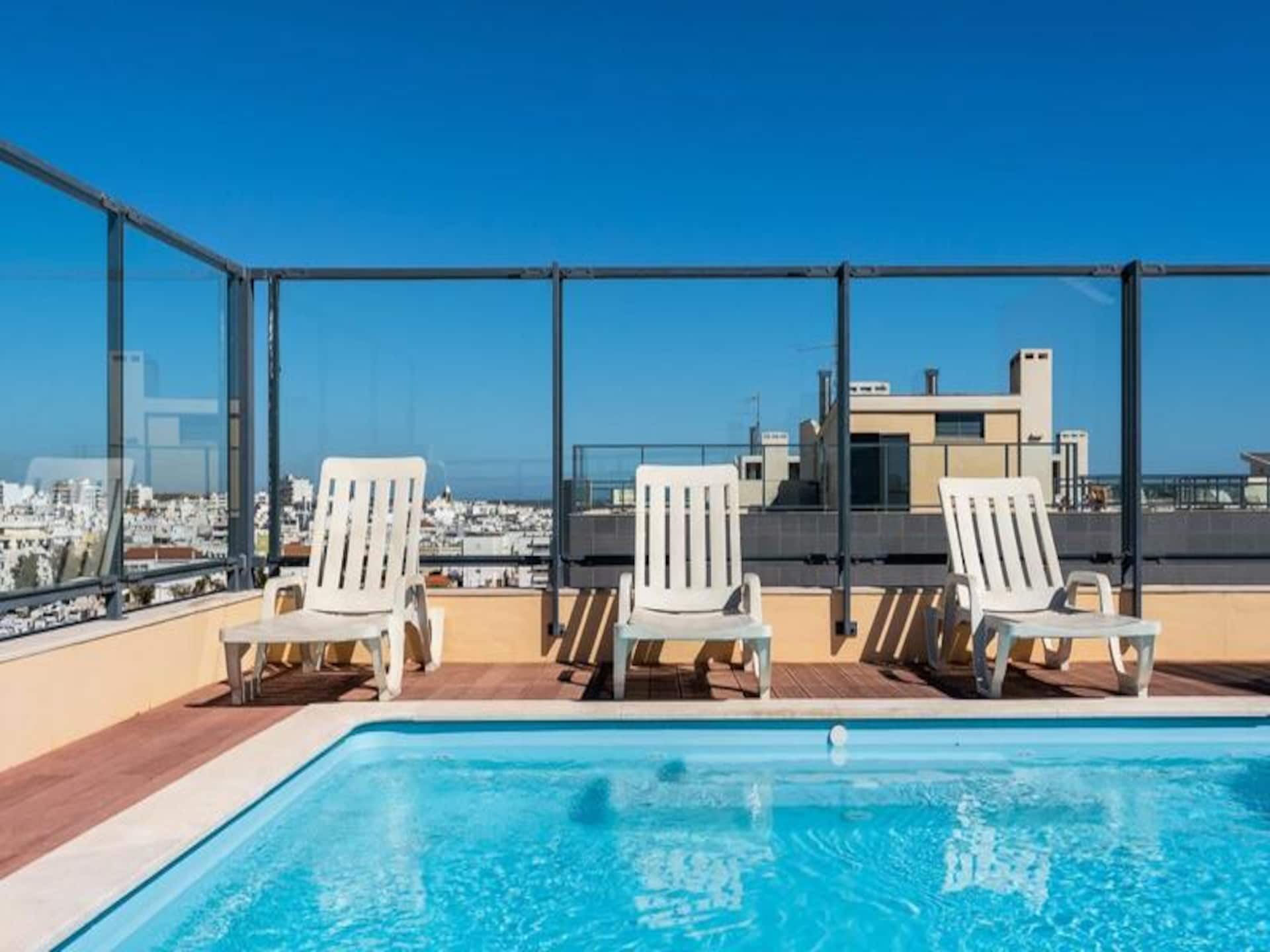 Licht appartement met zeezicht en dakterras in hartje Olhão - foto 22
