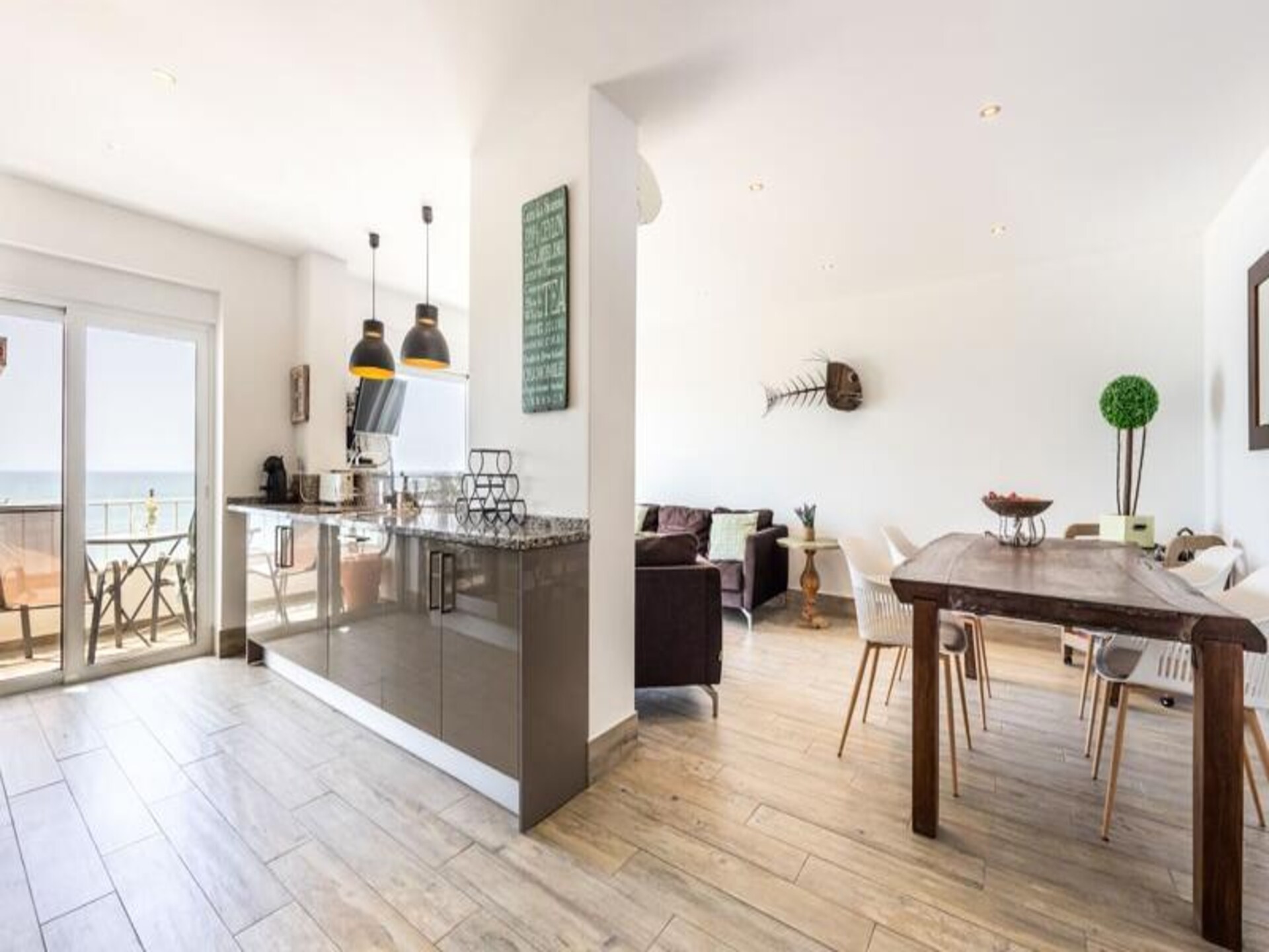 Appartement aan zee in Armação de Pêra met panoramisch oceaanzicht - foto 2