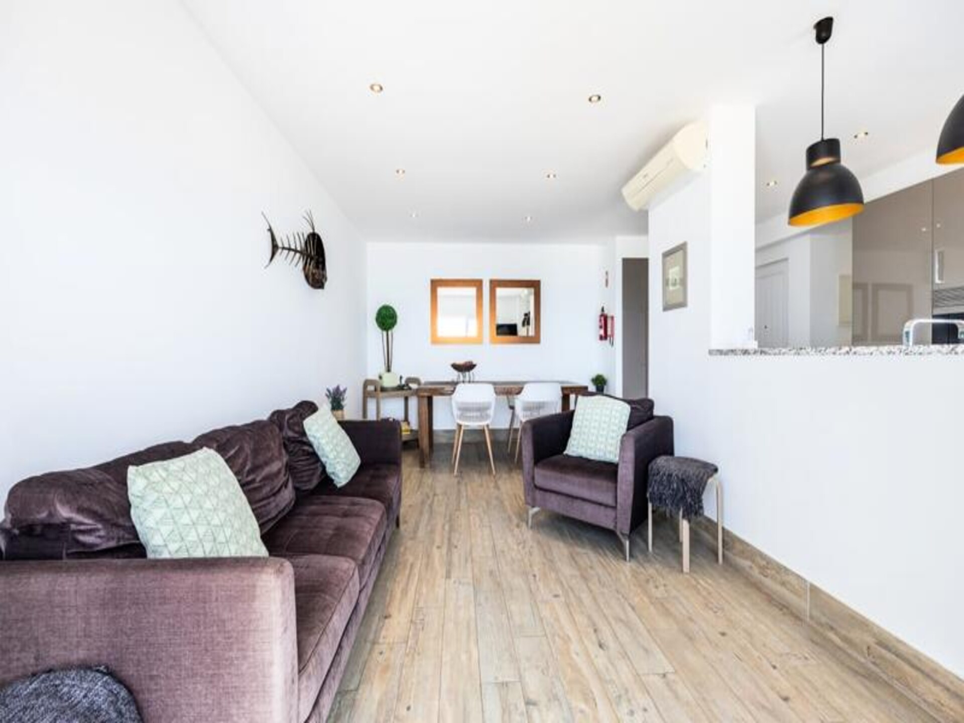 Appartement aan zee in Armação de Pêra met panoramisch oceaanzicht - foto 9