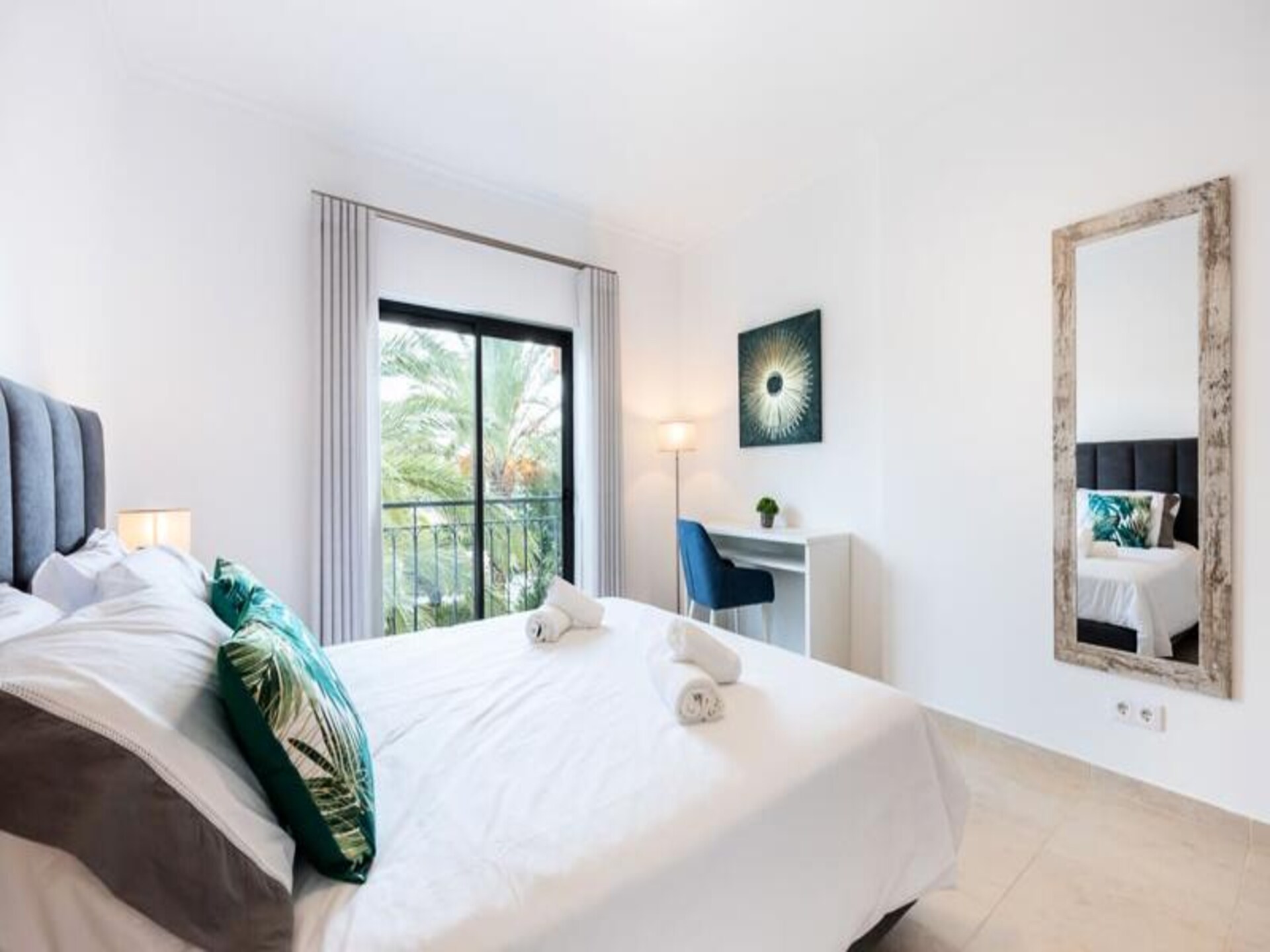 Licht appartement met zwembadzicht op loopafstand van Porto de Mos strand - foto 15