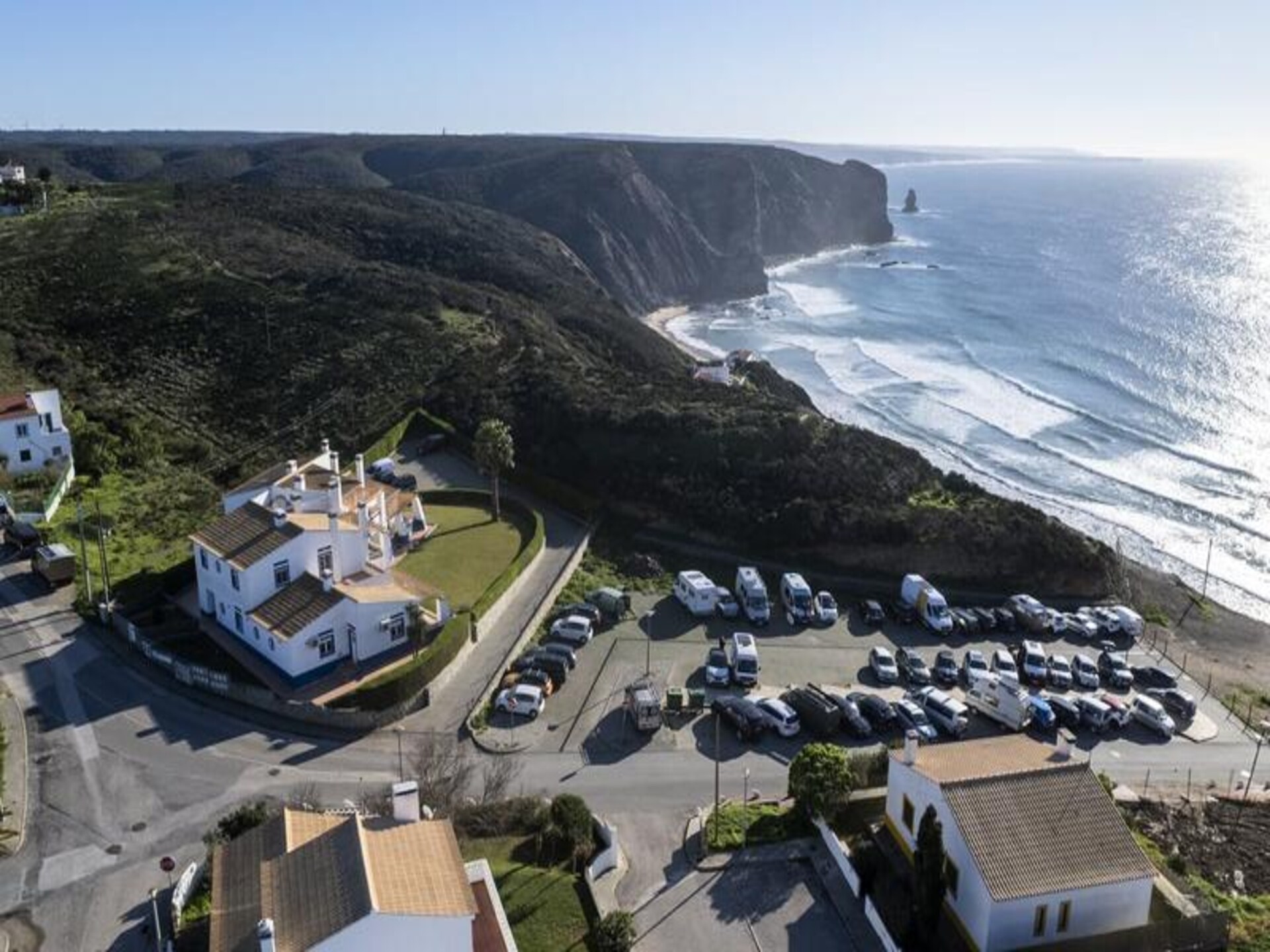 Arrifana Sunset & Surf: Oceaanappartement op de kliffen voor 3 personen - foto 26