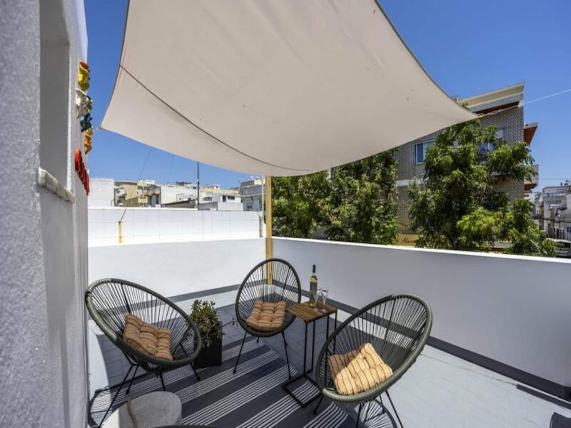 Knus appartement met privéterras in historisch hart Olhão - foto 18