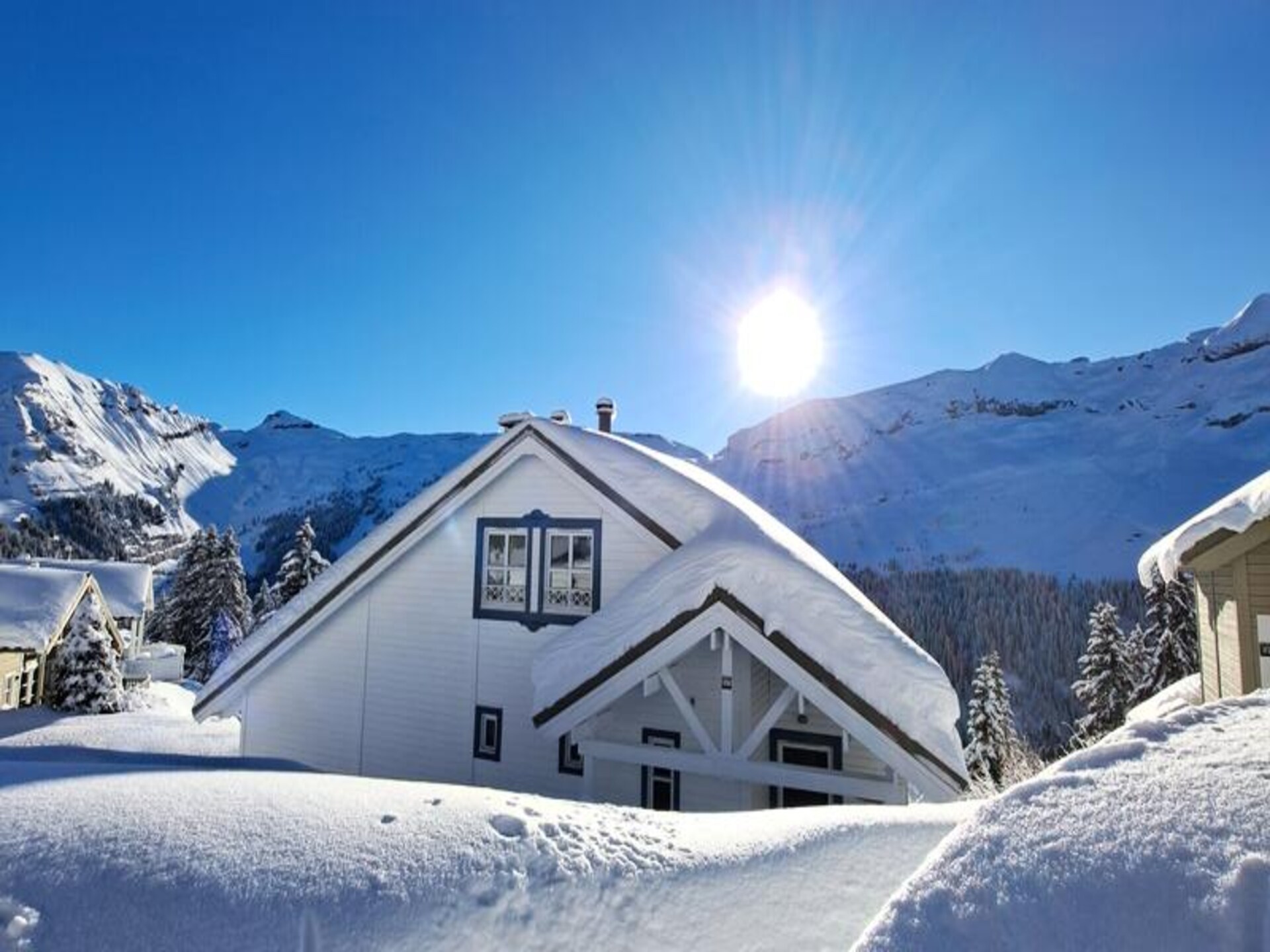 Rustiek chalet-appartement voor 8 personen in Flaine Hameau, op 1800m hoogte - foto 9