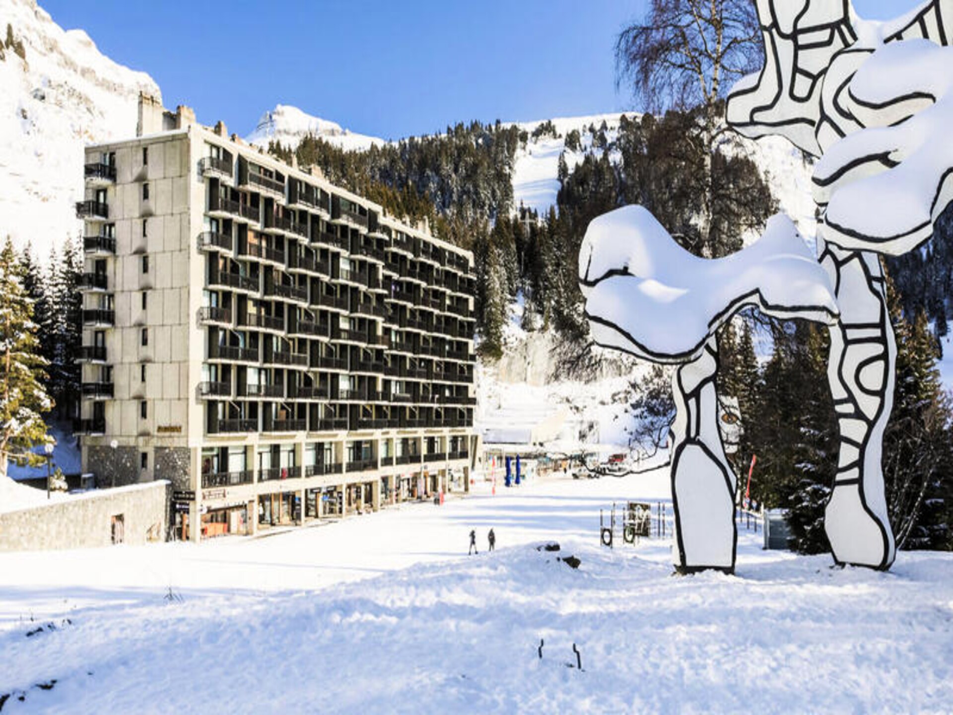Appartement 8 pers. aan de piste in Flaine Forum – Résidence Aldébaran - foto 6