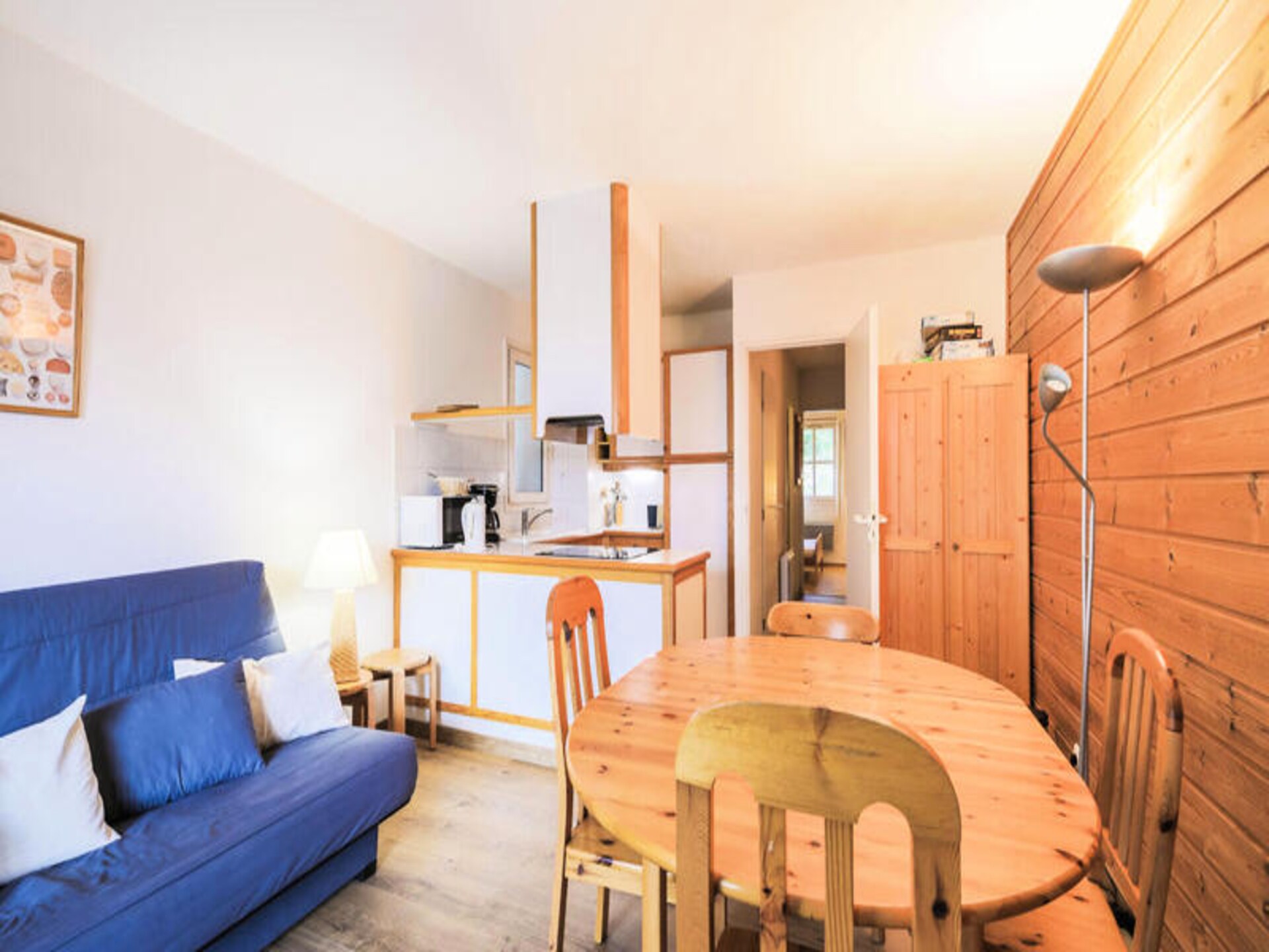Panoramisch appartement in houten chalet op 1800m hoogte in Flaine - foto 7