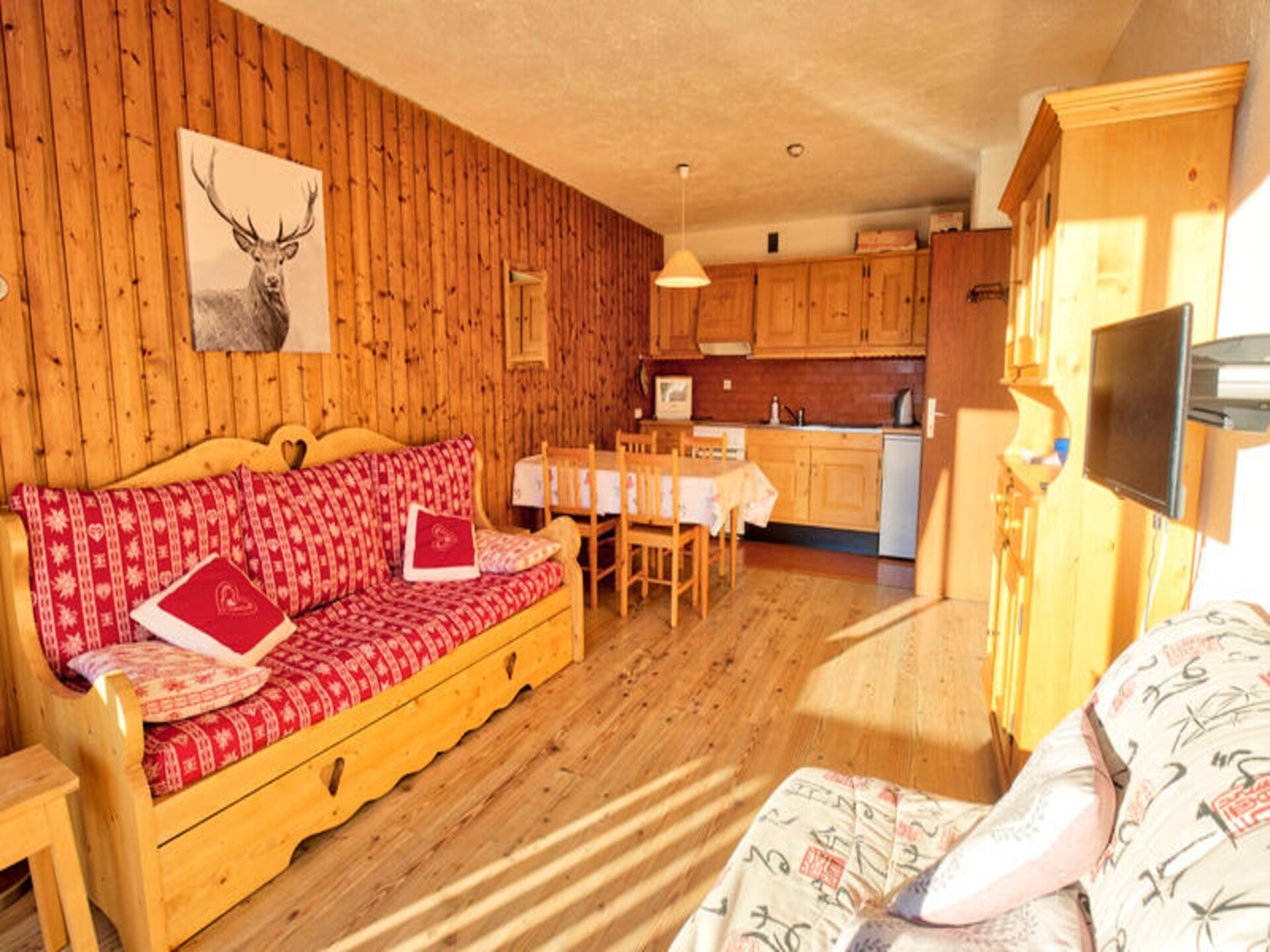Knus appartement met balkon en uitzicht op Mont Charvin in Notre Dame de Bellecombe - foto 17