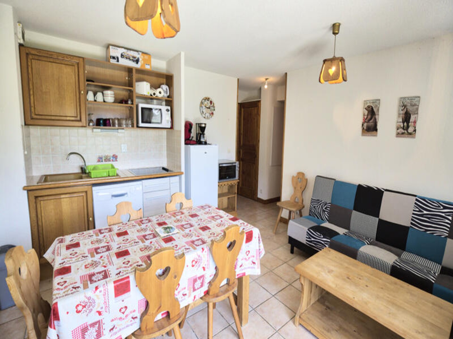 Appartement Flumet op 40m², direct aan de piste met uitzicht op Mont Charvin - foto 7