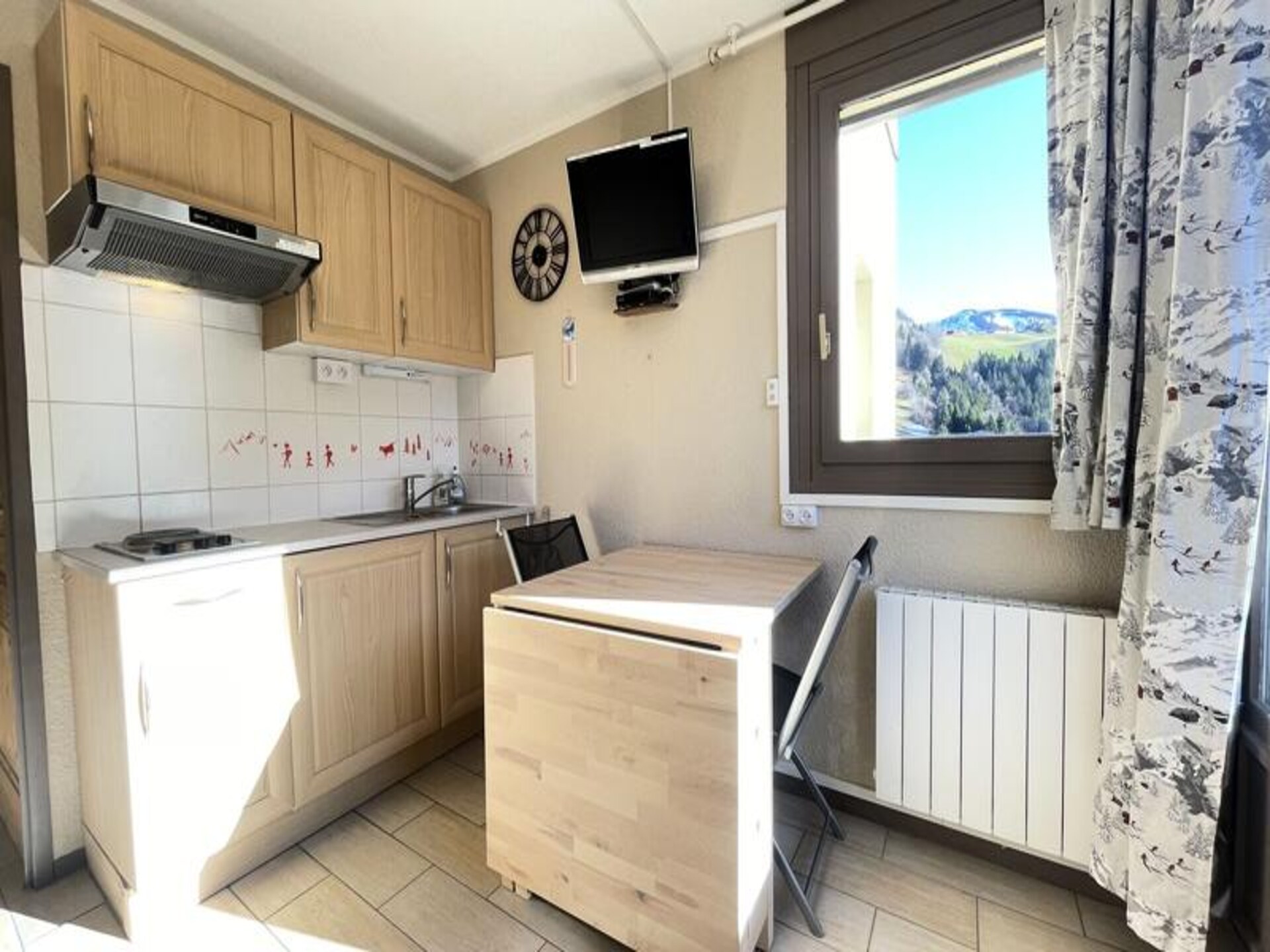 Gezellig studio-appartement met balkon in Notre Dame de Bellecombe, 600m van Espace Diamant - foto 17
