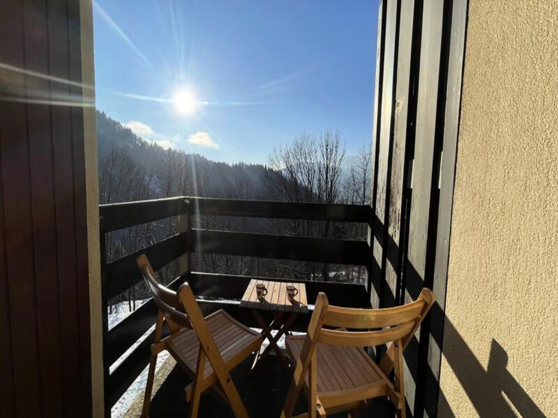 Studio Les Adrelles met uitzicht op Mont Charvin, vlakbij de piste - foto 21