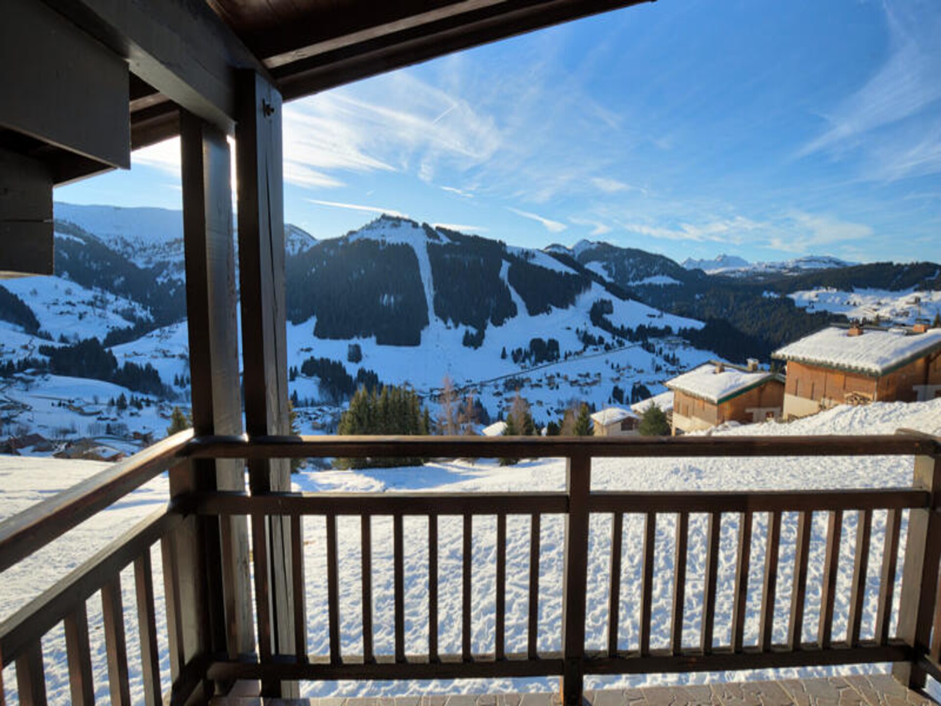 Appartement aan de piste in Notre Dame de Bellecombe met uitzicht op de Mont Blanc - foto 13