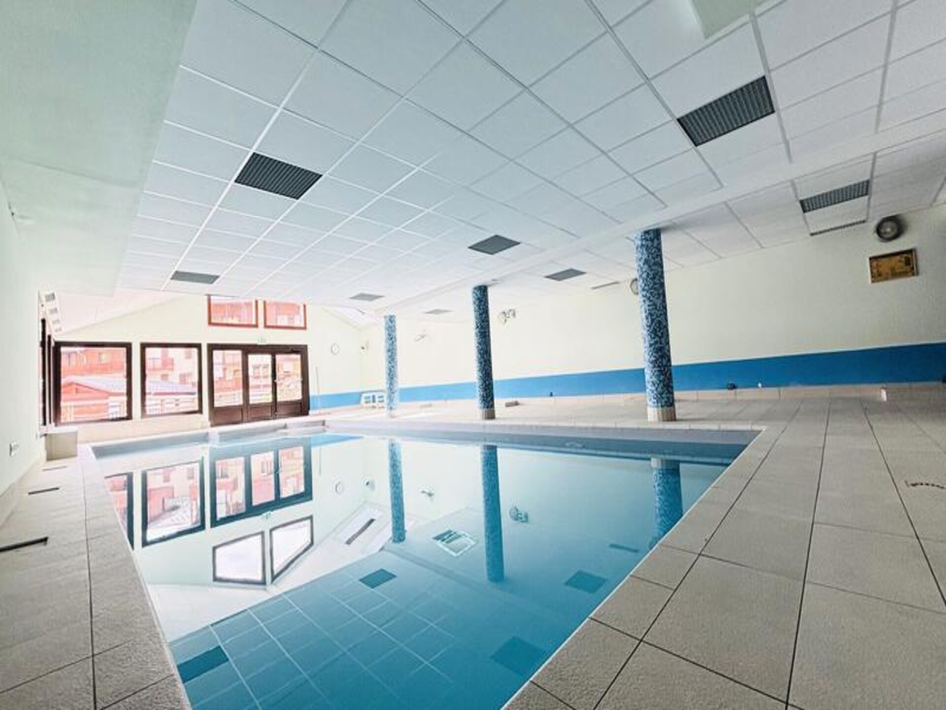Appartement 6 pers. aan voet skipistes Espace Diamant met zwembad - foto 6