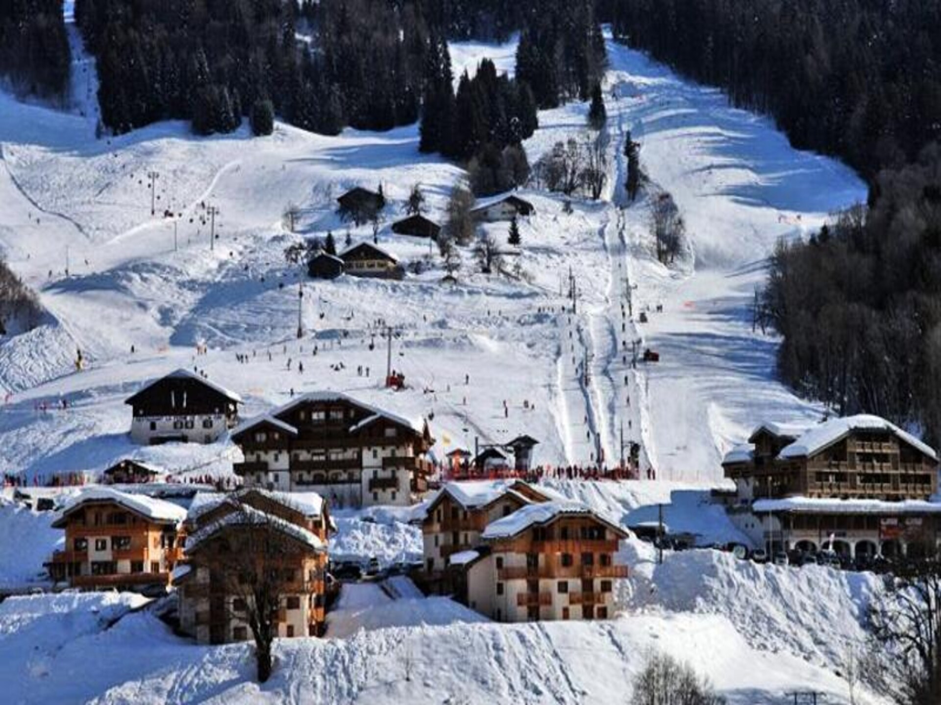 Appartement 6p aan voet skipistes Espace Diamant met verwarmd zwembad - foto 4