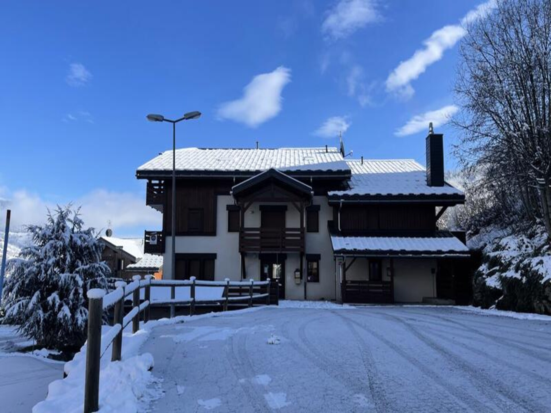Appartement 6p aan voet skipistes Espace Diamant met verwarmd zwembad - foto 8