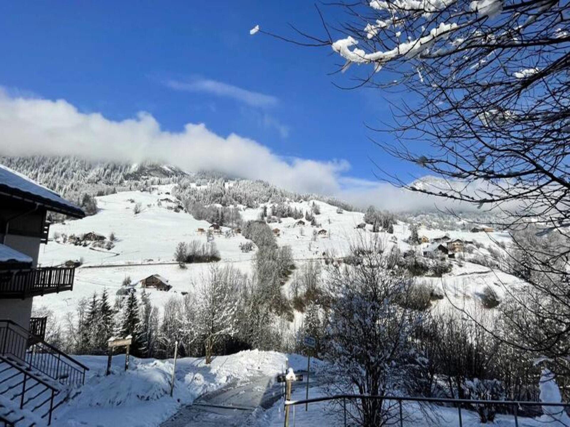 Appartement 6p aan voet skipistes Espace Diamant met verwarmd zwembad - foto 11