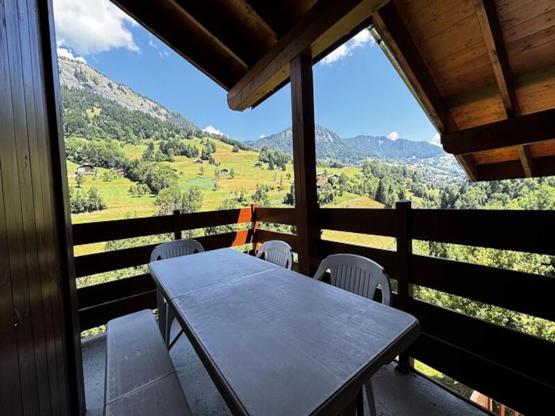 Appartement 6p aan voet skipistes Espace Diamant met verwarmd zwembad - foto 21