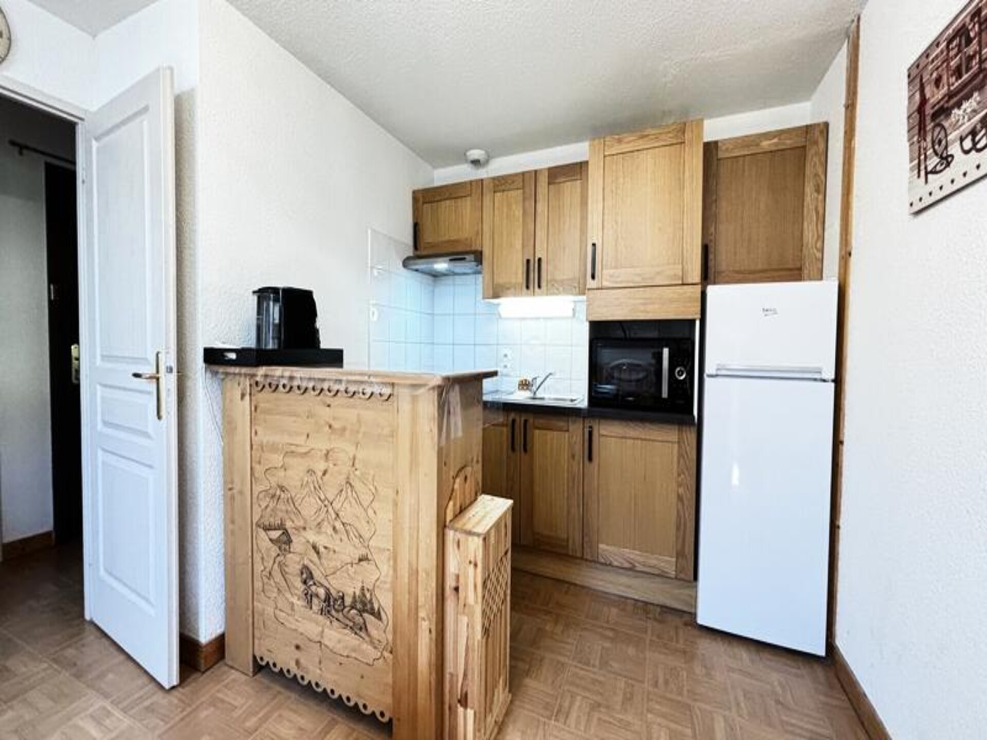 Appartement 6p aan voet skipistes Espace Diamant met verwarmd zwembad - foto 25