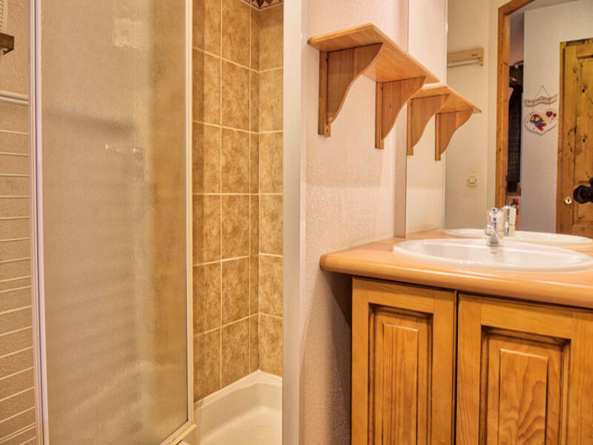 Appartement Les Oursons: direct aan de piste in Notre Dame de Bellecombe - foto 15