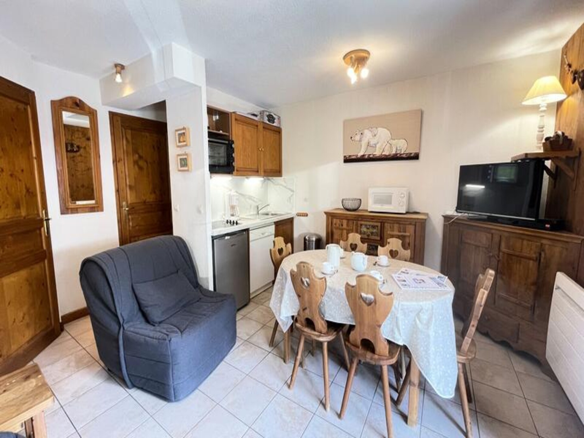Appartement aan de piste in Notre Dame de Bellecombe voor 6 personen - foto 11