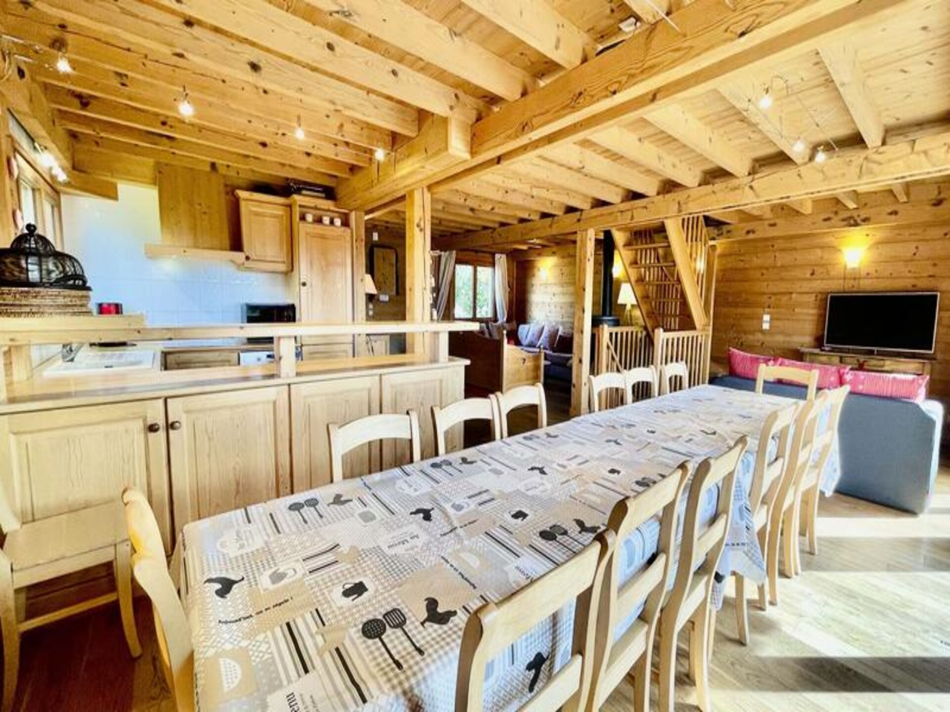 Ruim appartement in Crest Voland voor 15 personen met bergzicht - foto 15