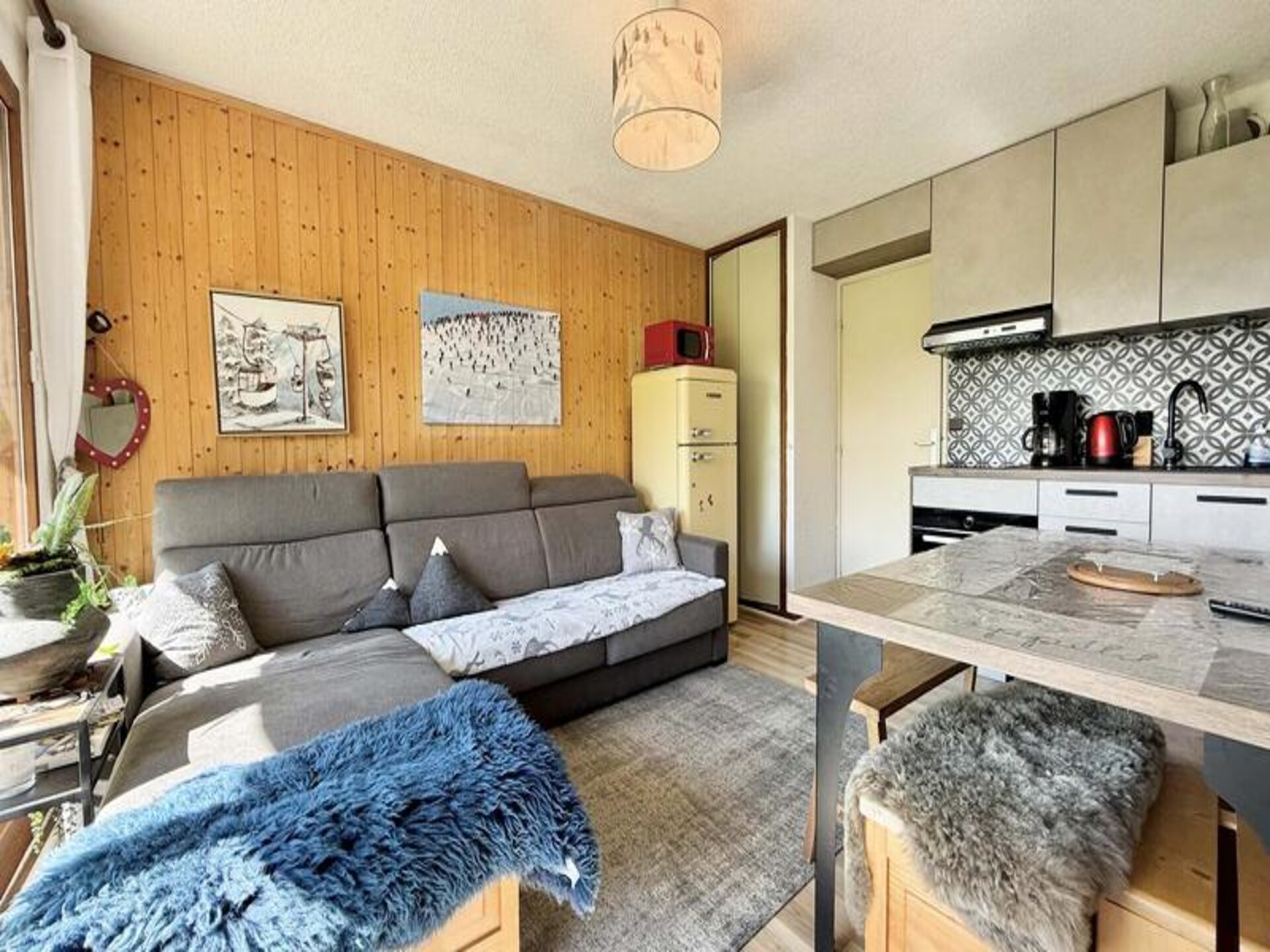 Knus appartement met terras op zuidwesten, vlakbij de pistes in Notre Dame de Bellecombe - foto 13