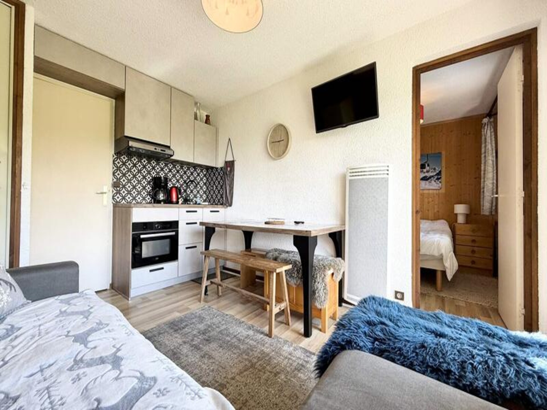 Knus appartement met terras op zuidwesten, vlakbij de pistes in Notre Dame de Bellecombe - foto 18